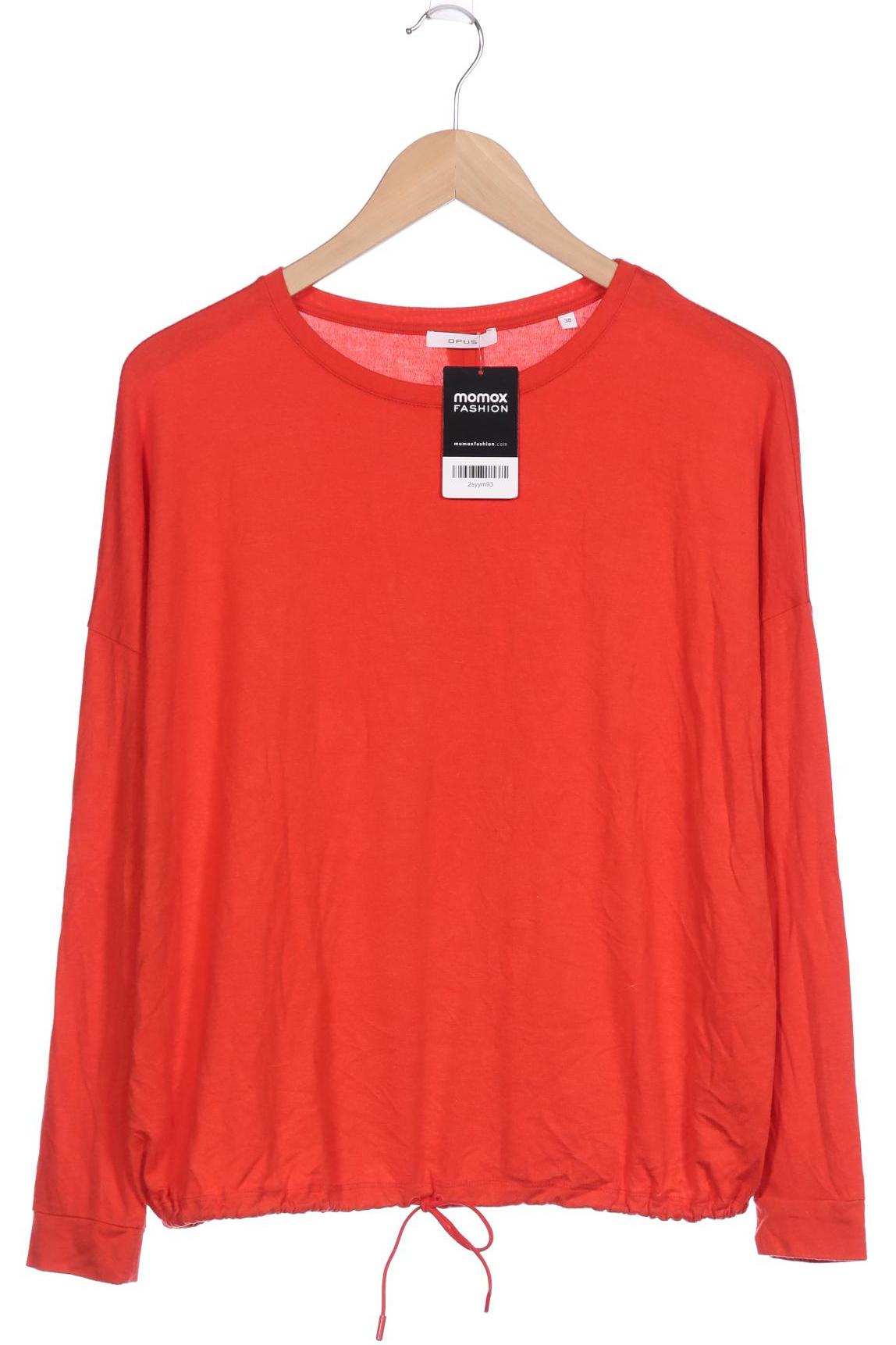 

Opus Damen Langarmshirt, orange, Gr. 38