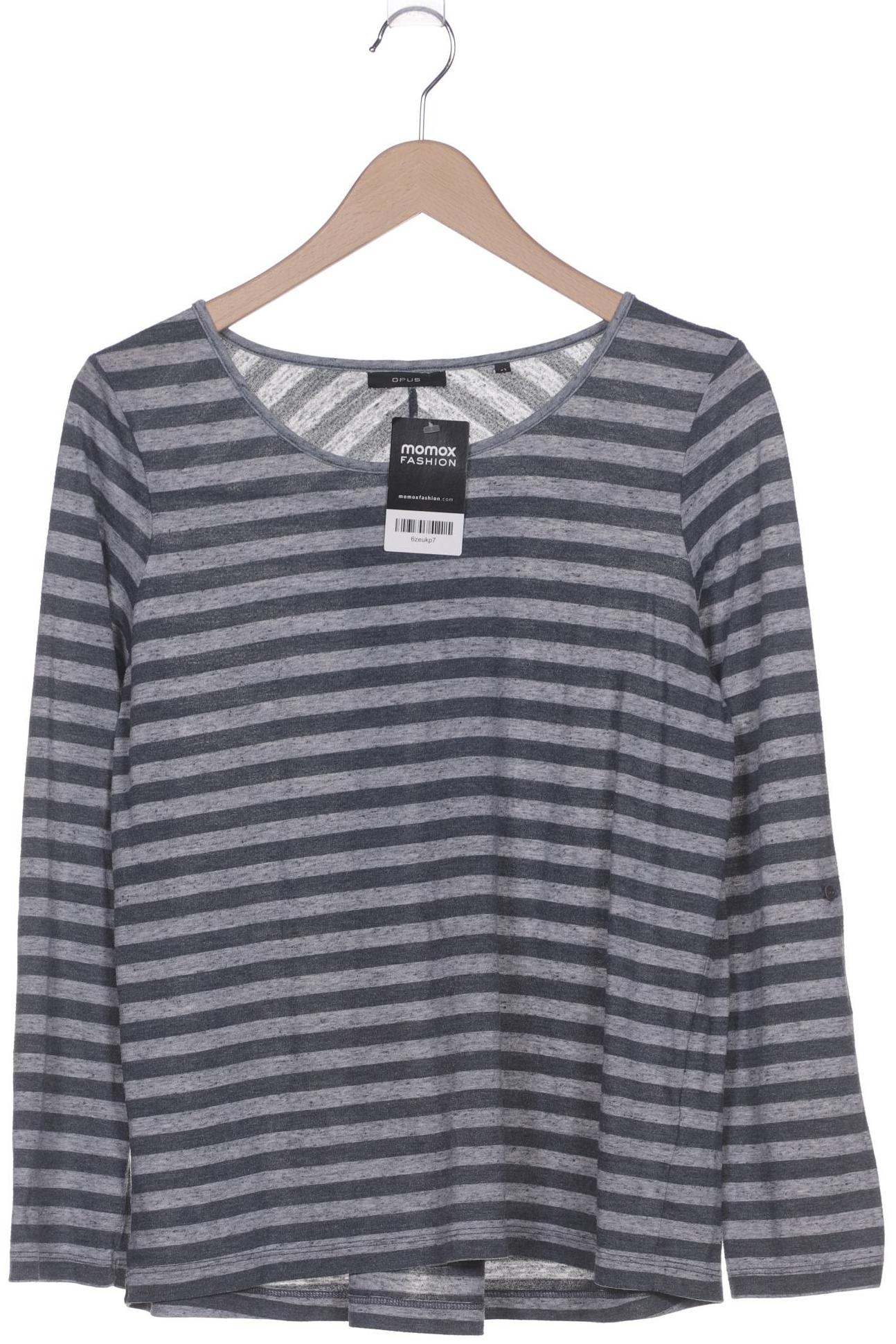 

Opus Damen Langarmshirt, grau, Gr. 42