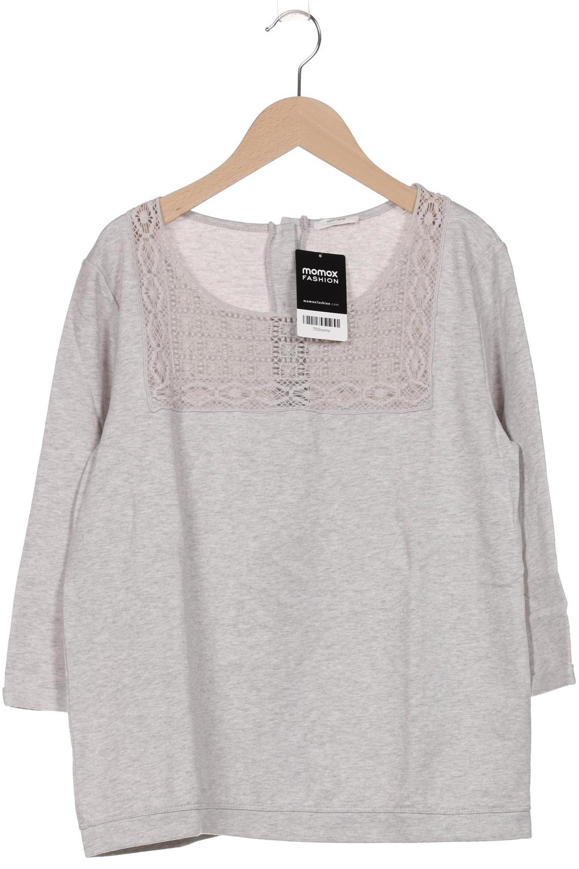 

Opus Damen Langarmshirt, grau, Gr. 38