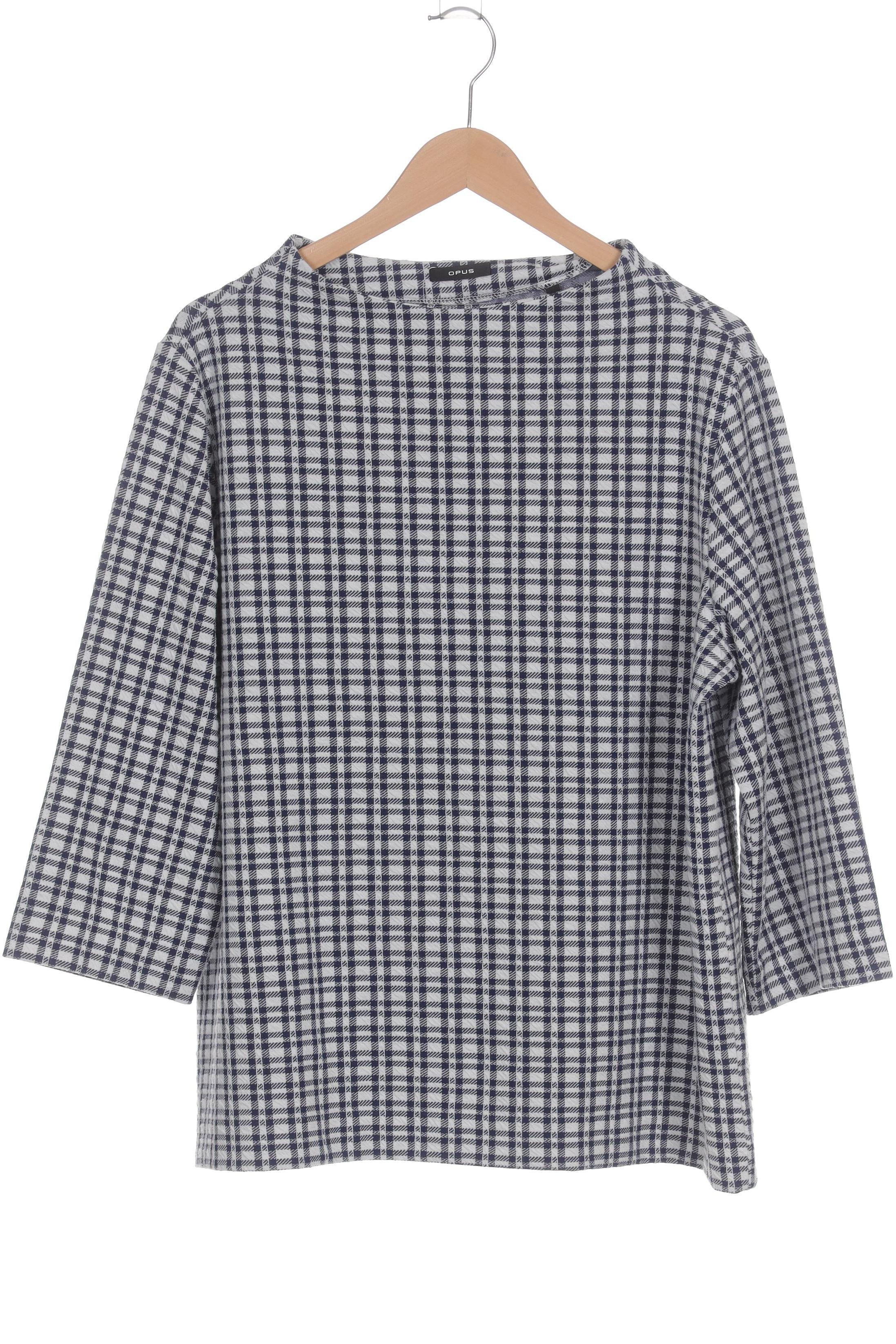 

Opus Damen Langarmshirt, blau, Gr. 44