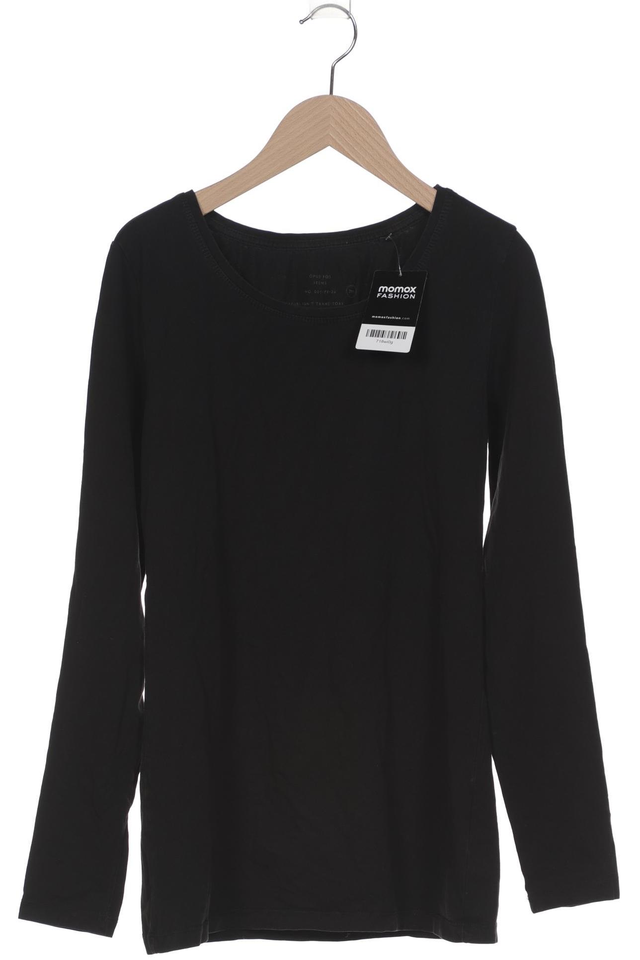 

Opus Damen Langarmshirt, schwarz, Gr. 40