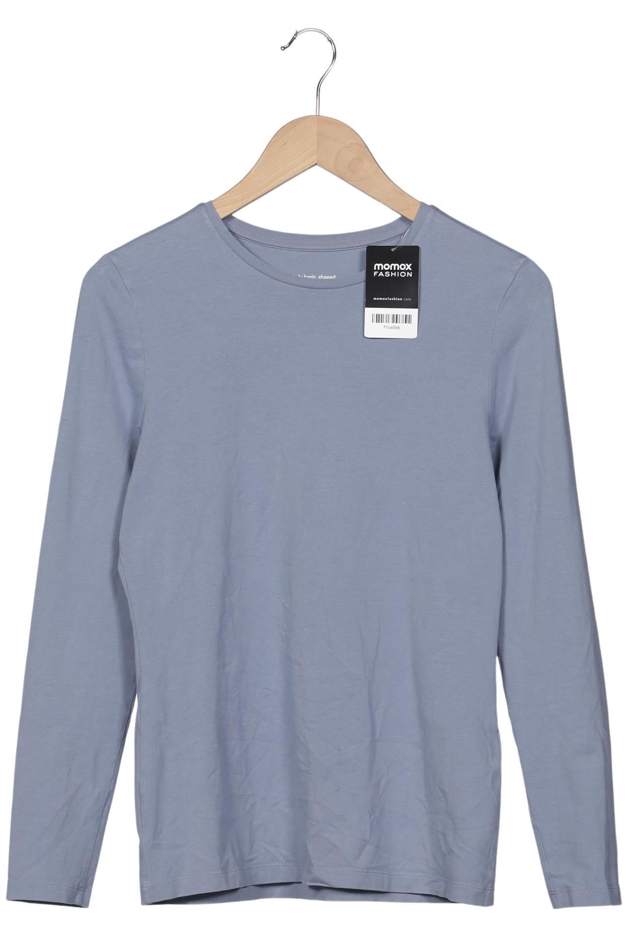 

Opus Damen Langarmshirt, blau, Gr. 40