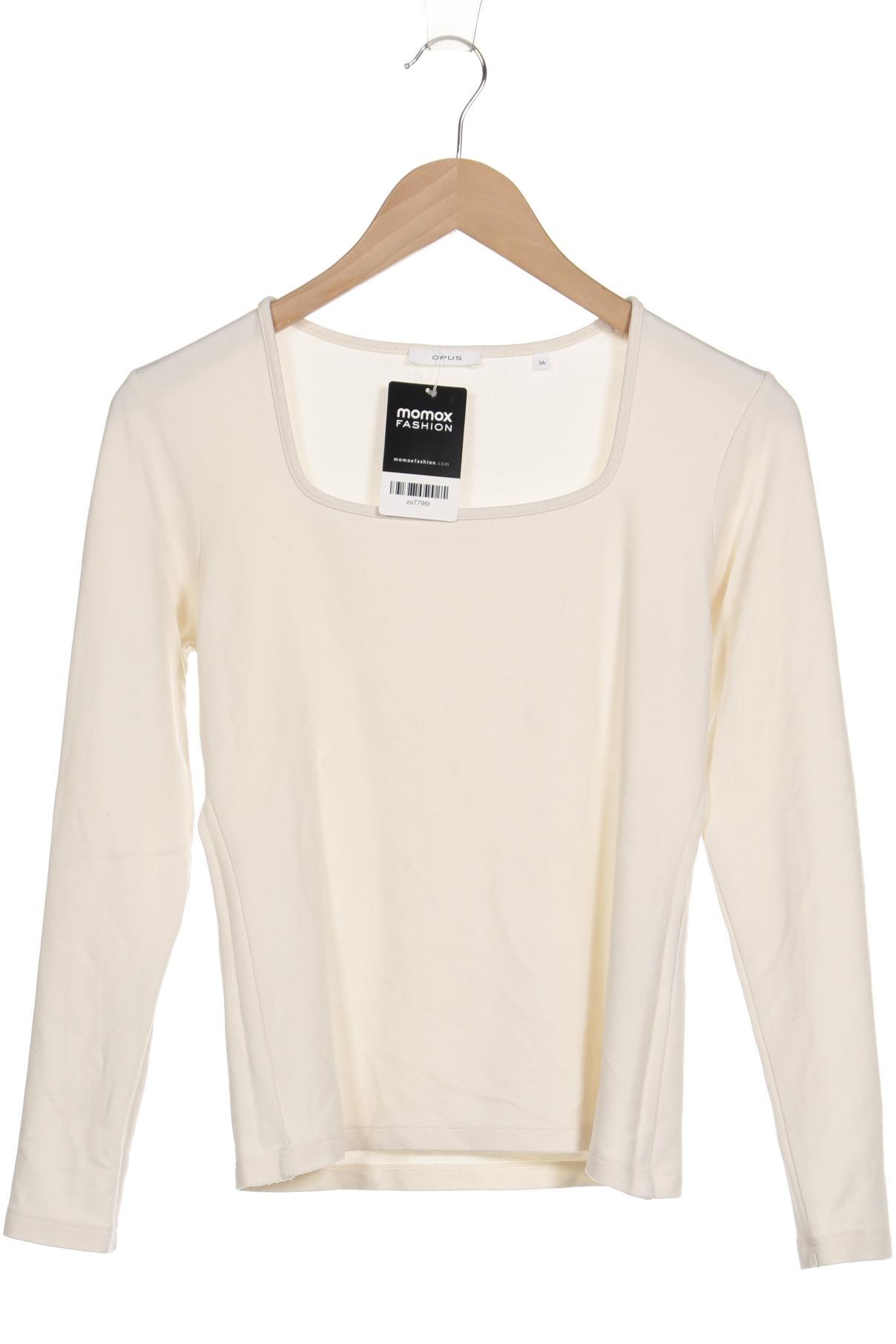 

Opus Damen Langarmshirt, cremeweiß, Gr. 36