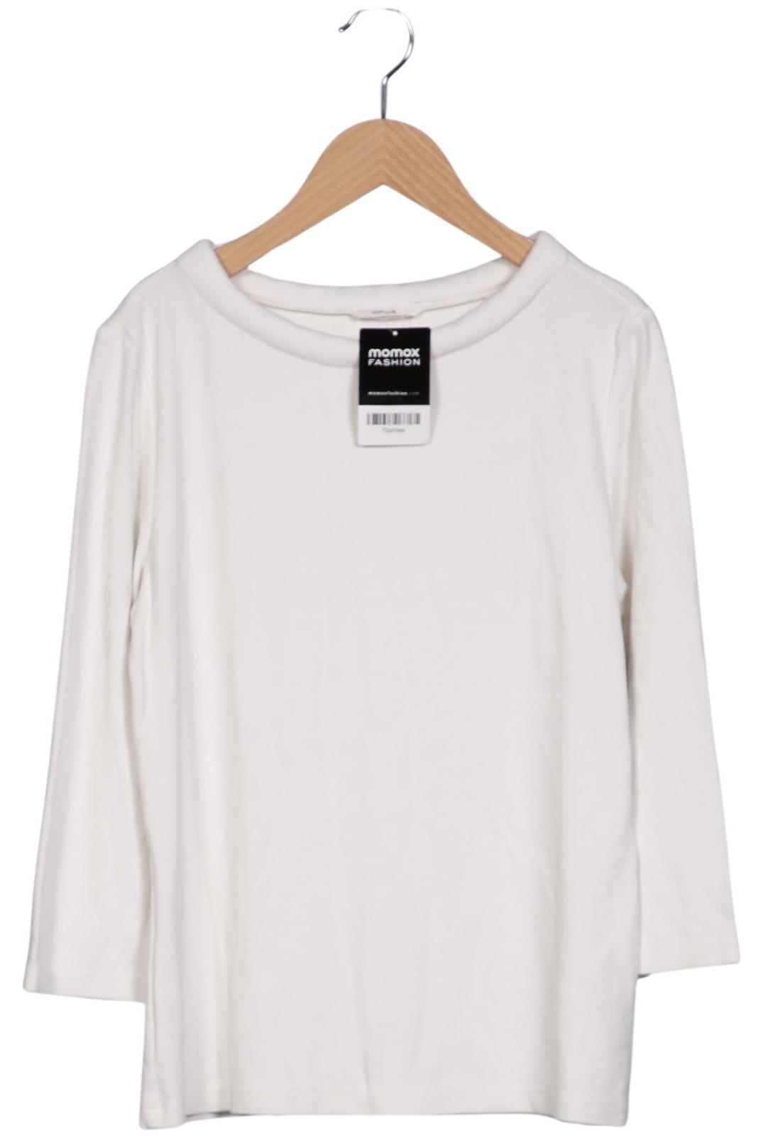 

Opus Damen Langarmshirt, weiß, Gr. 36