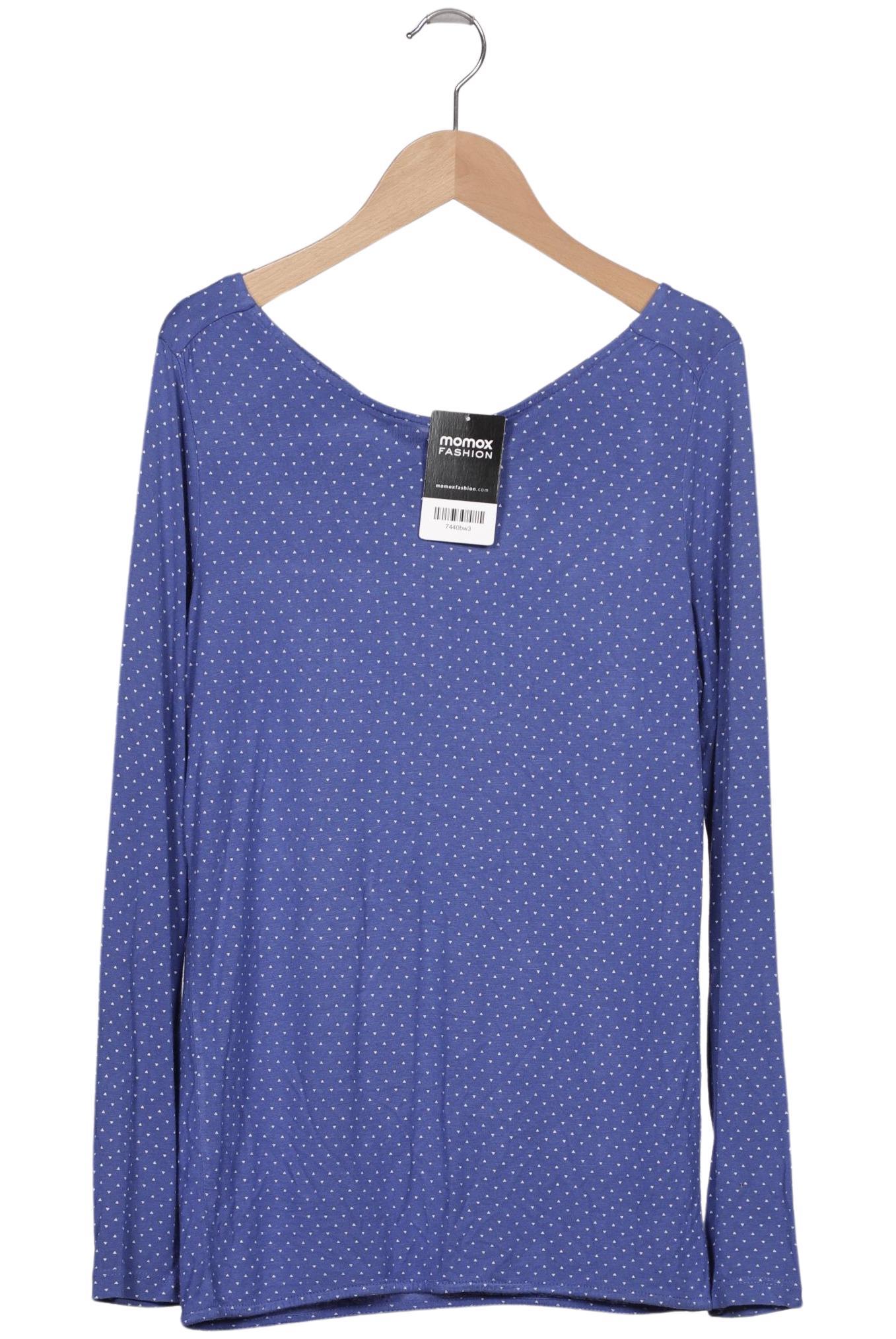 

Opus Damen Langarmshirt, blau, Gr. 38