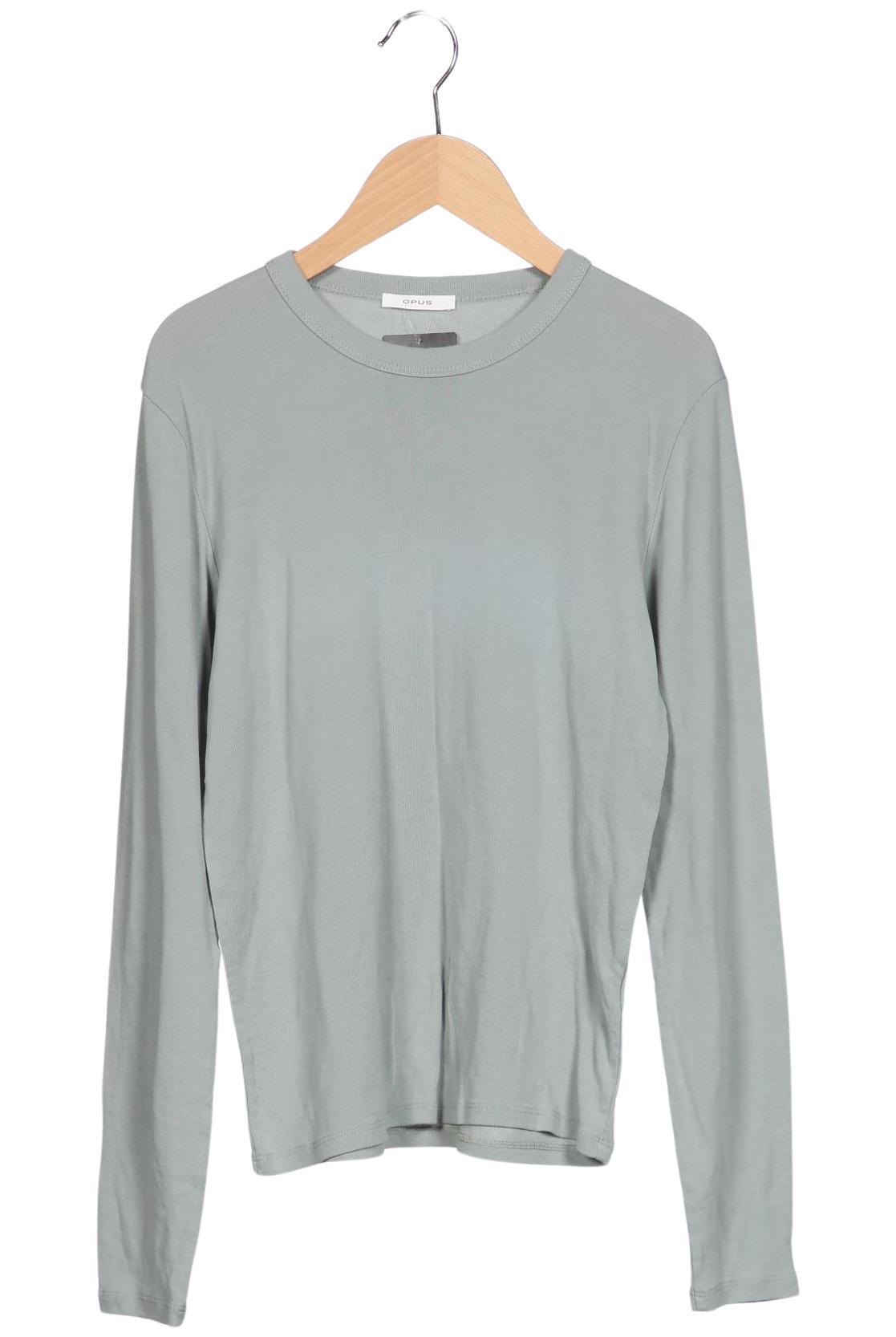 

Opus Damen Langarmshirt, hellblau, Gr. 38