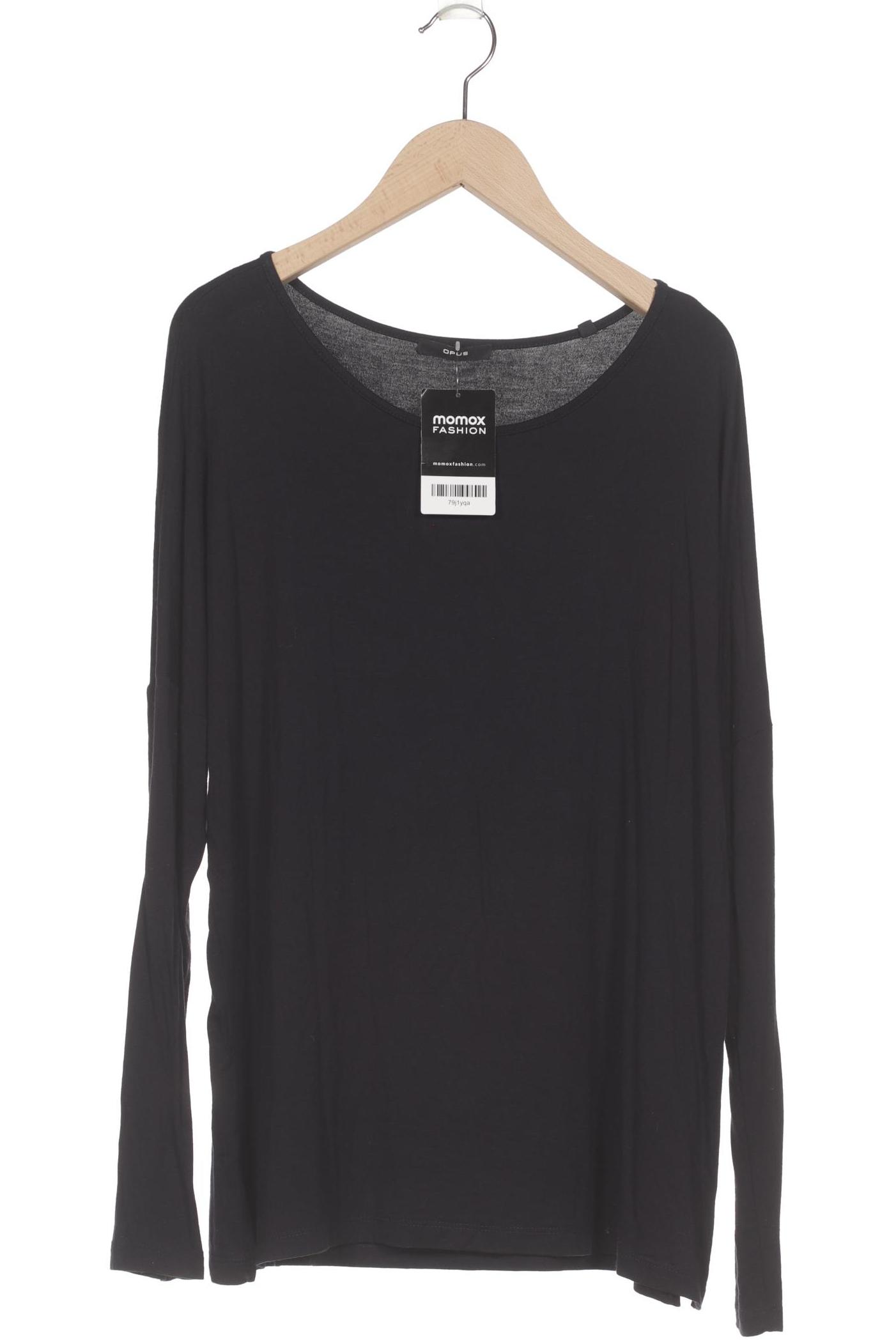 

Opus Damen Langarmshirt, schwarz, Gr. 38