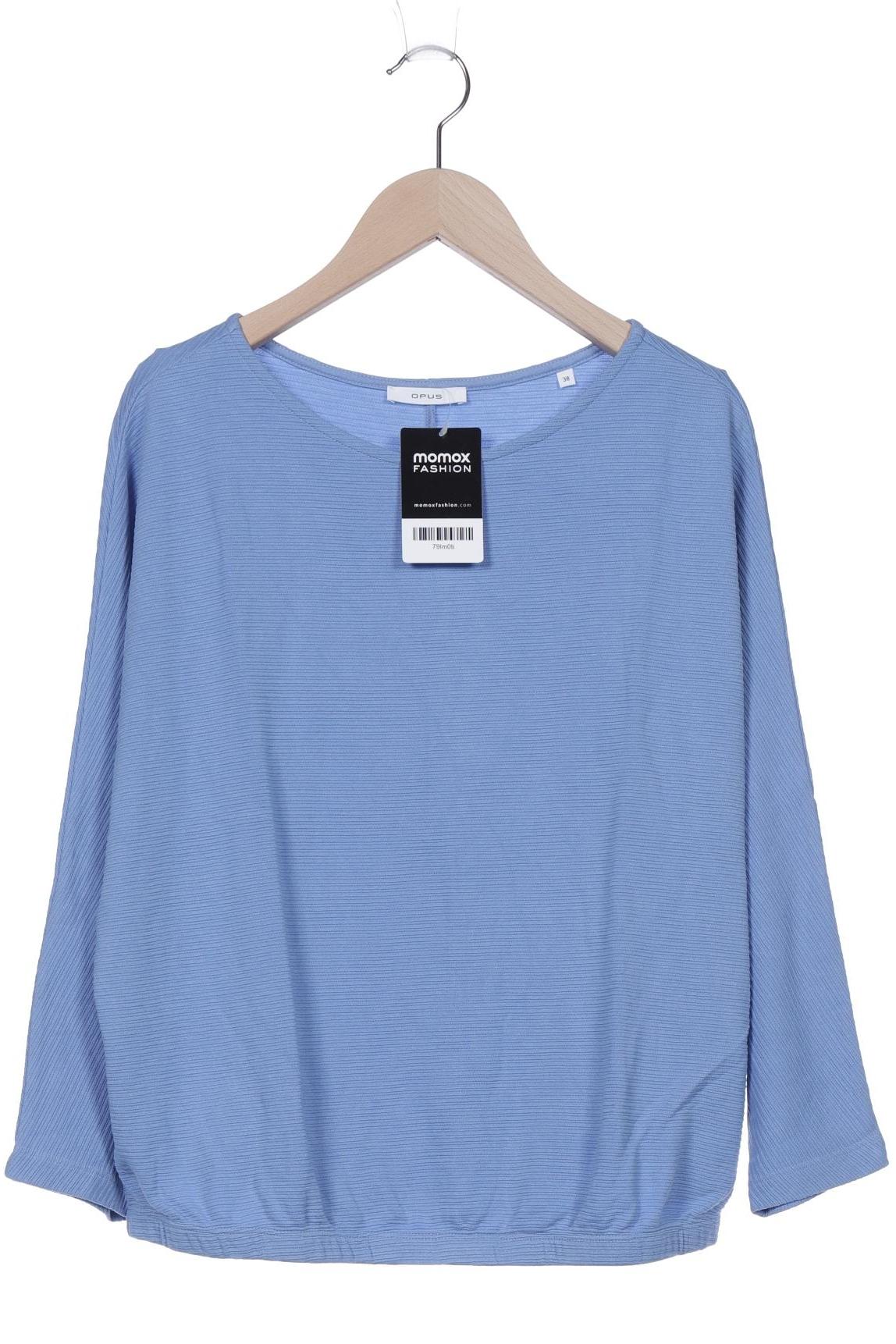 

Opus Damen Langarmshirt, hellblau, Gr. 38