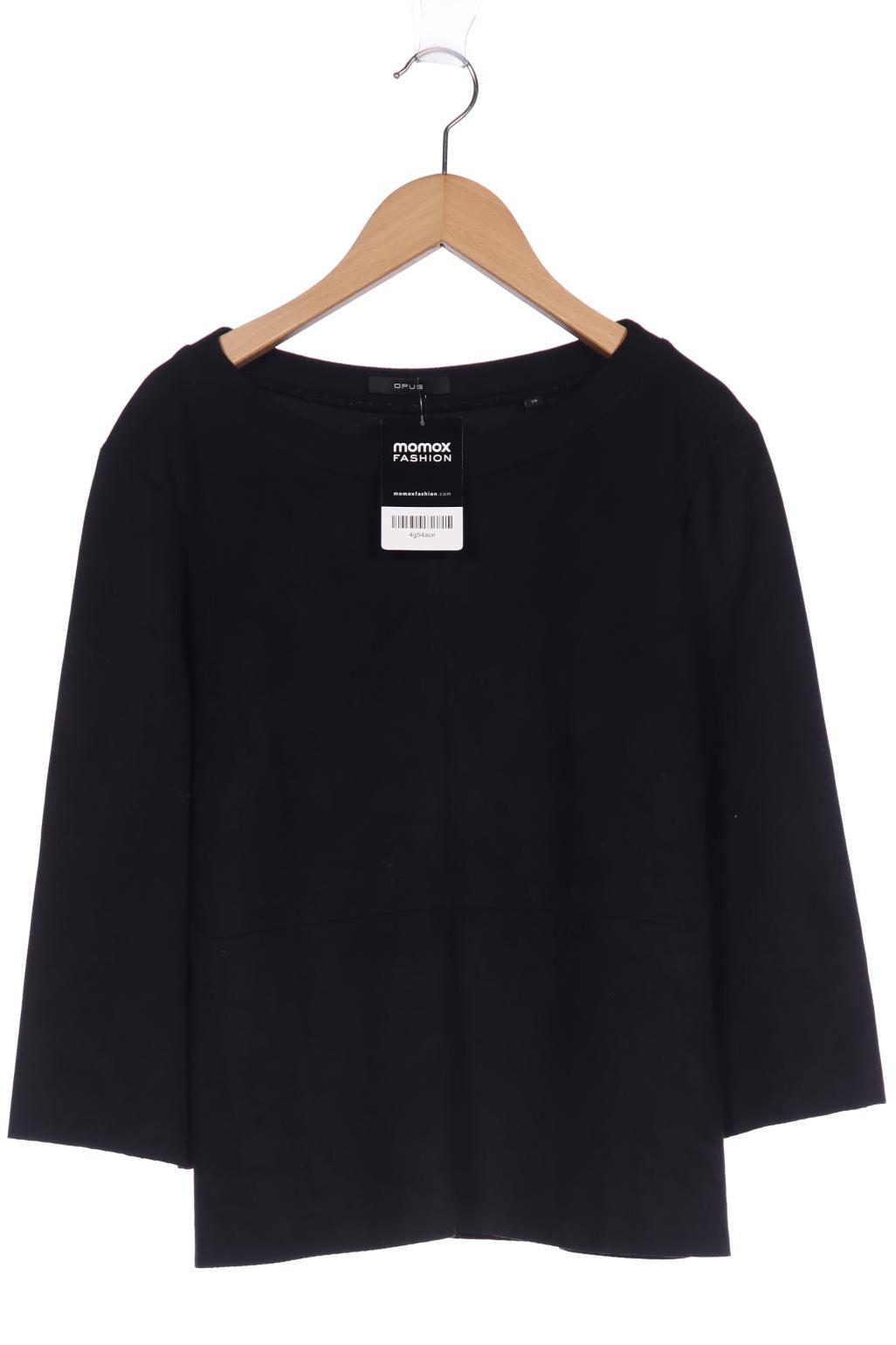 

Opus Damen Langarmshirt, schwarz, Gr. 38