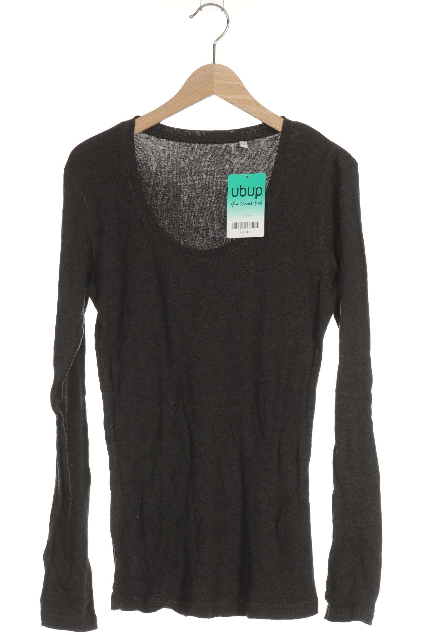 

Opus Damen Langarmshirt, grau, Gr. 40