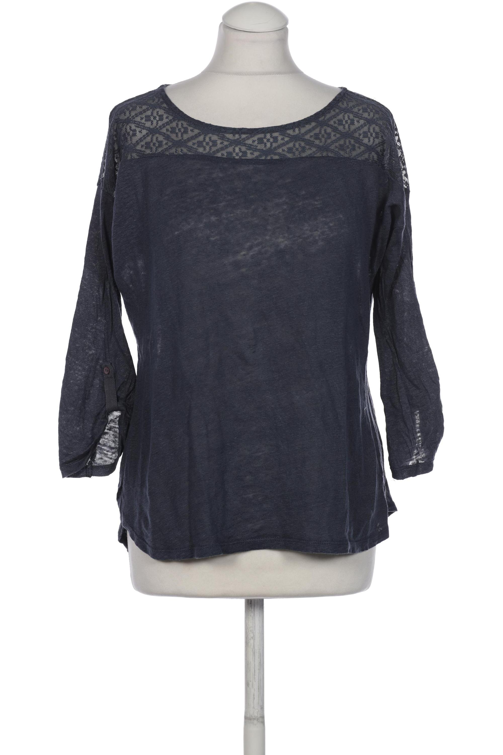 

Opus Damen Langarmshirt, blau, Gr. 36