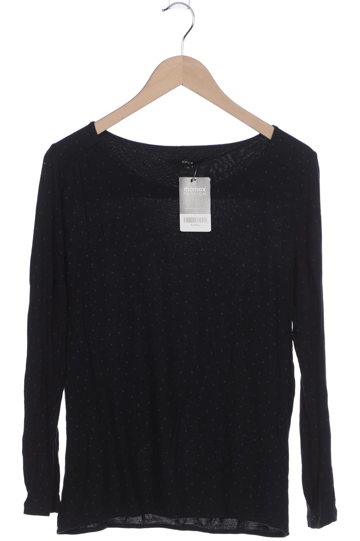

Opus Damen Langarmshirt, marineblau, Gr. 38