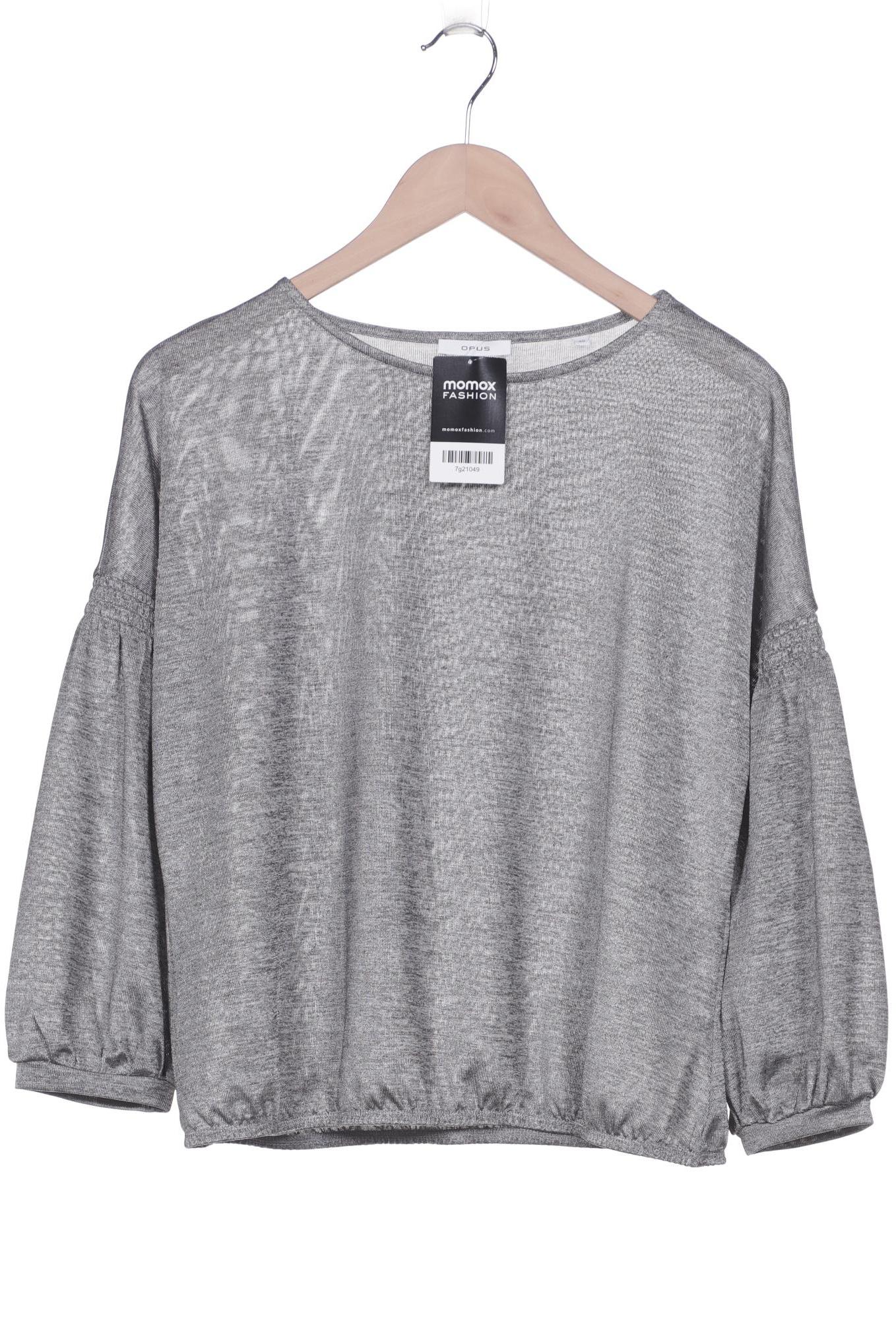 

Opus Damen Langarmshirt, grau, Gr. 40