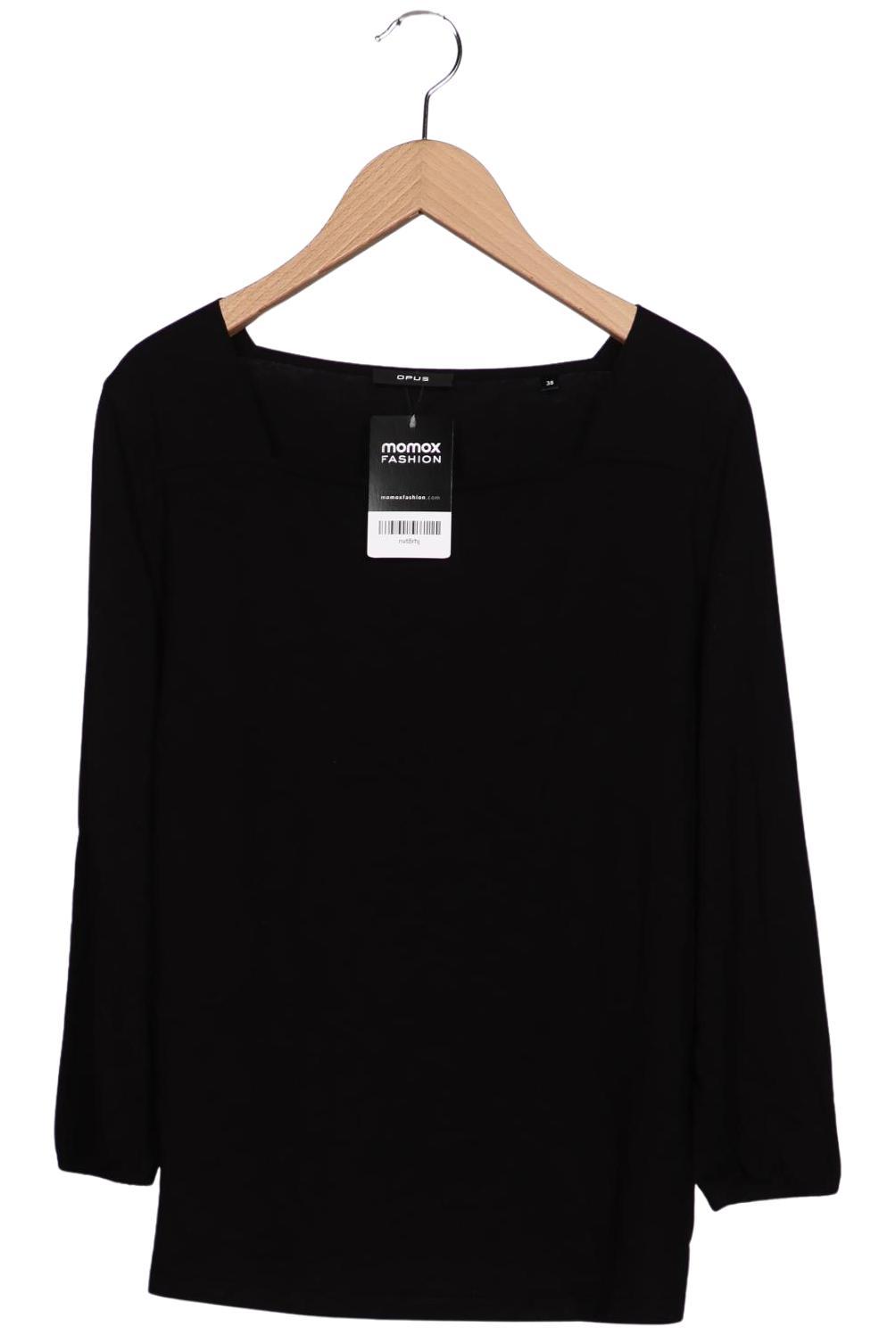 

Opus Damen Langarmshirt, schwarz, Gr. 38