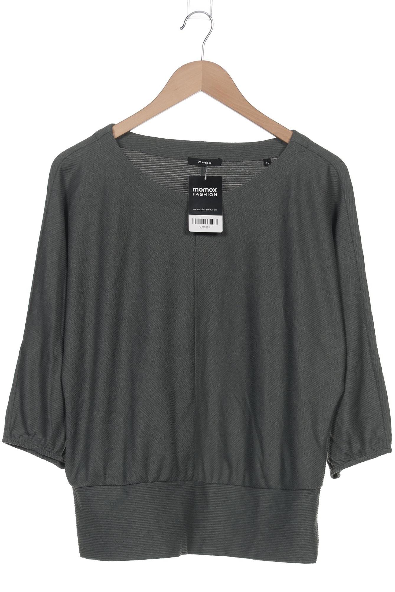 

Opus Damen Langarmshirt, grün, Gr. 40