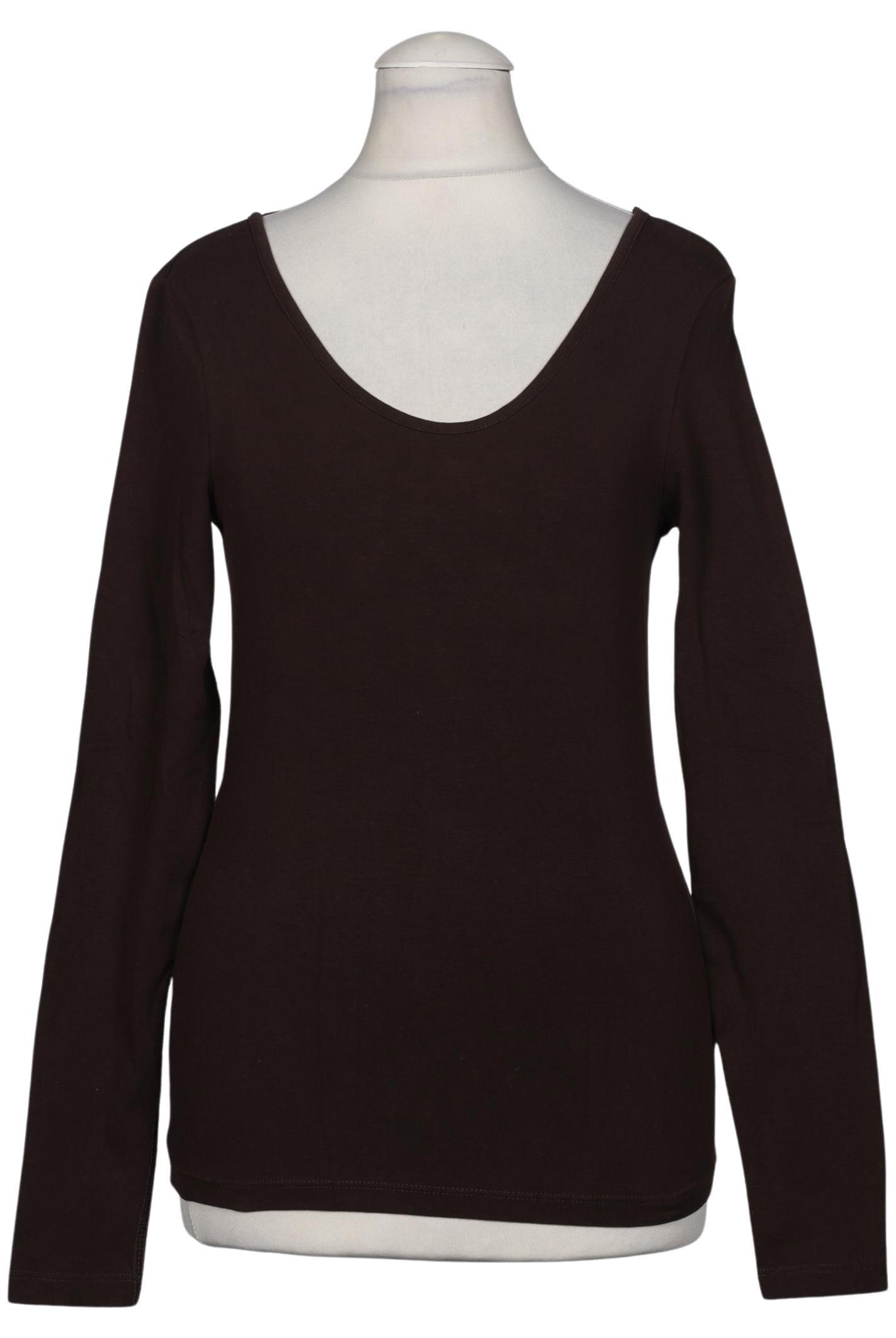 

Opus Damen Langarmshirt, braun, Gr. 36
