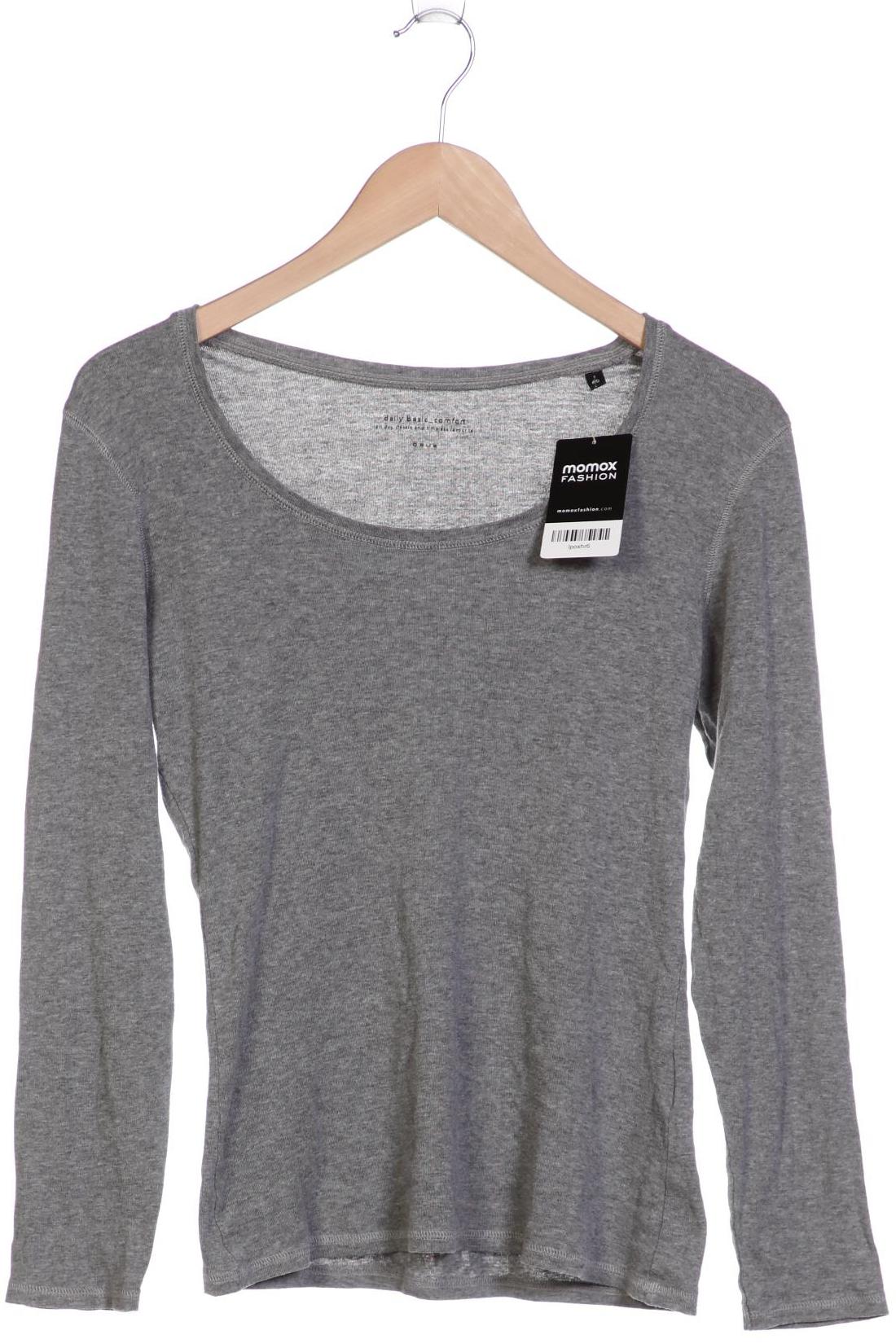 

Opus Damen Langarmshirt, grau, Gr. 40