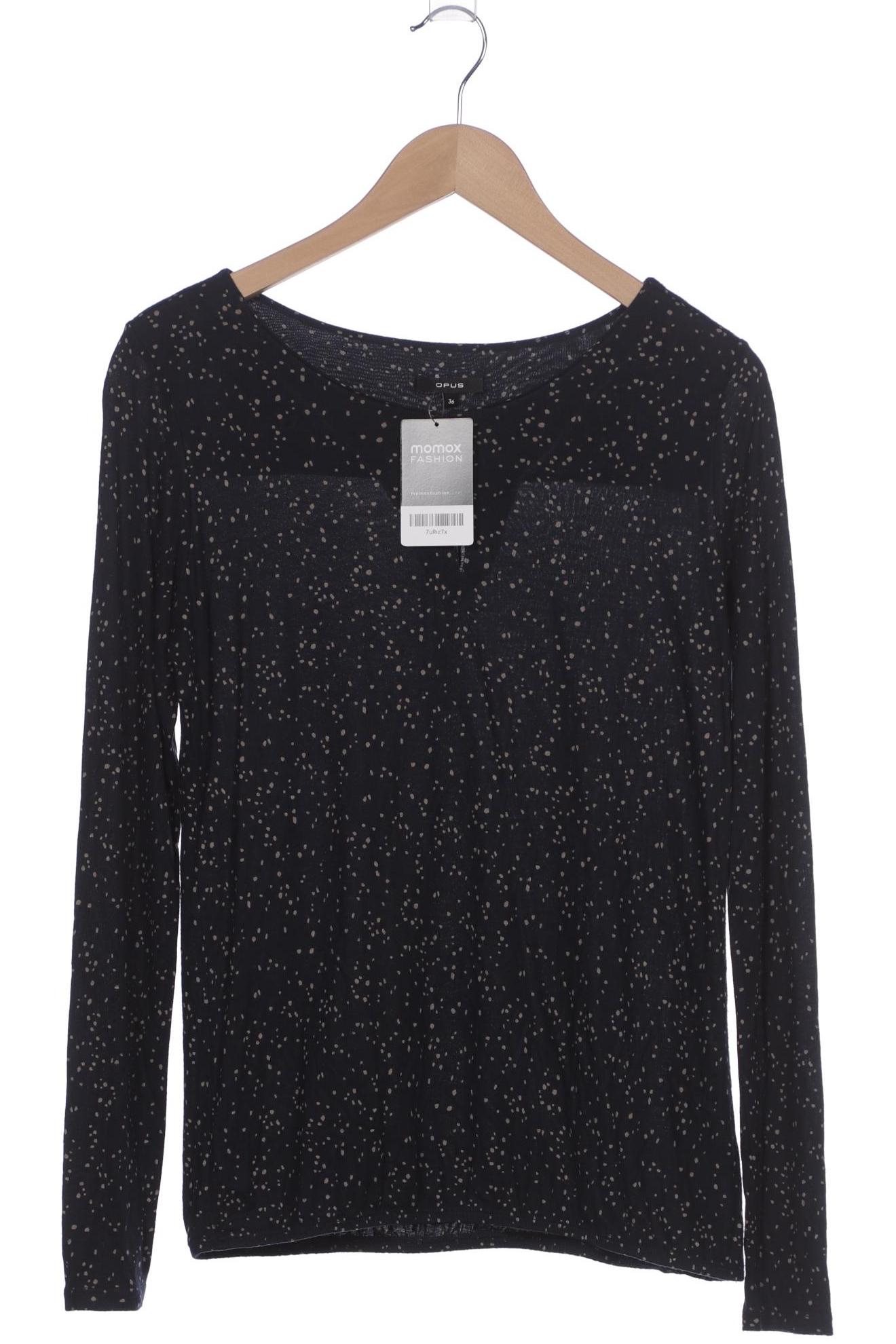

Opus Damen Langarmshirt, marineblau, Gr. 36