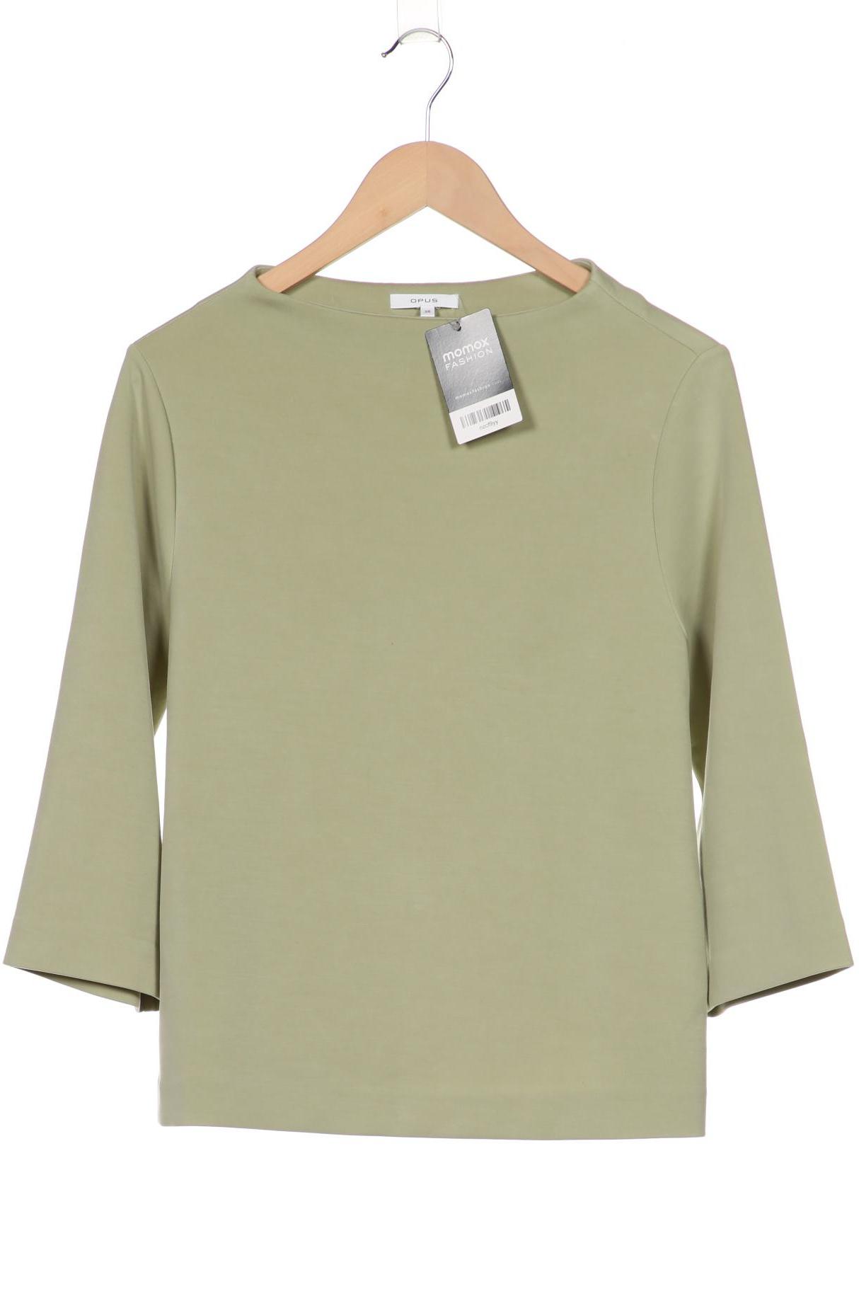 

Opus Damen Langarmshirt, grün, Gr. 38