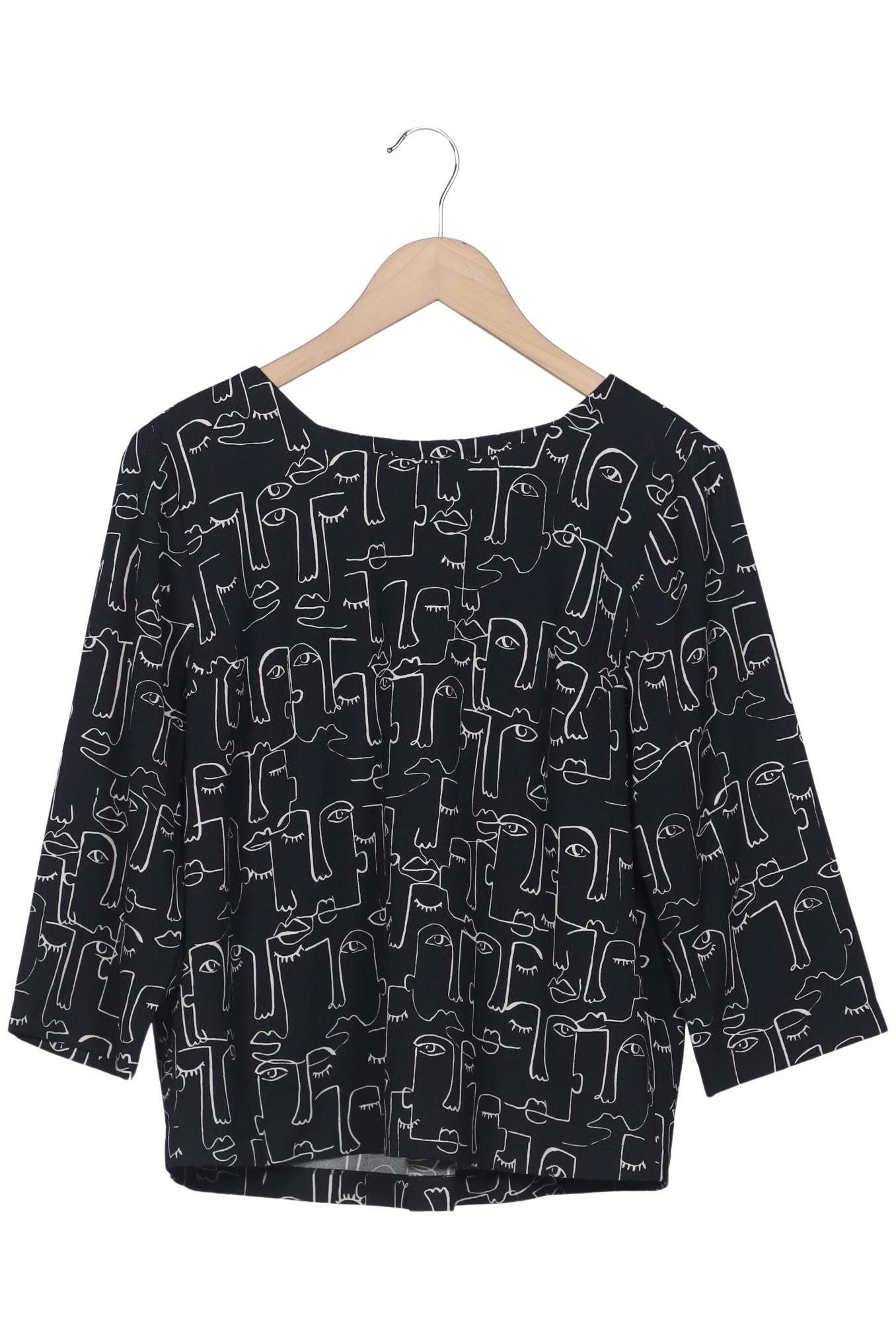 

Opus Damen Langarmshirt, schwarz, Gr. 40