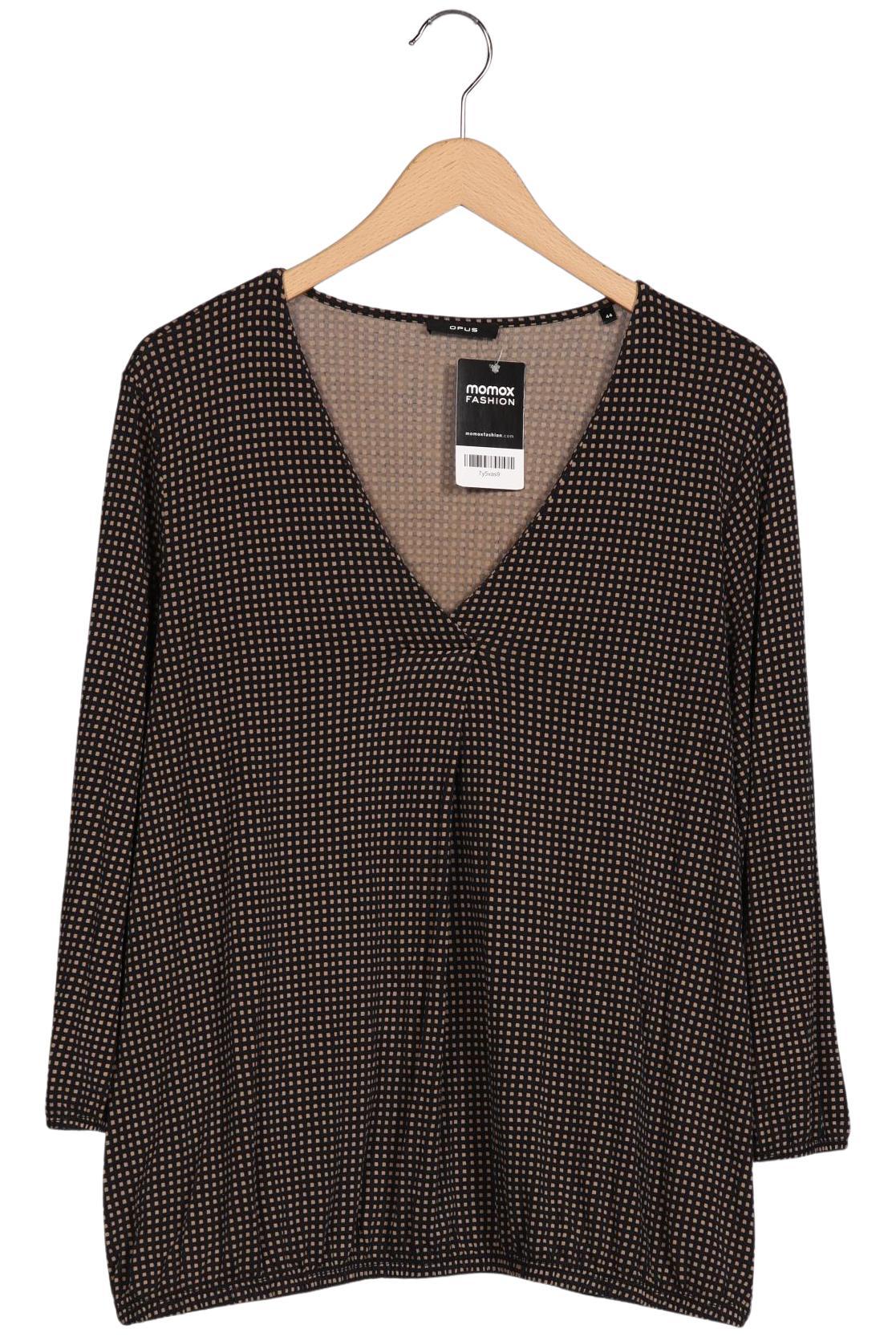 

Opus Damen Langarmshirt, braun, Gr. 44