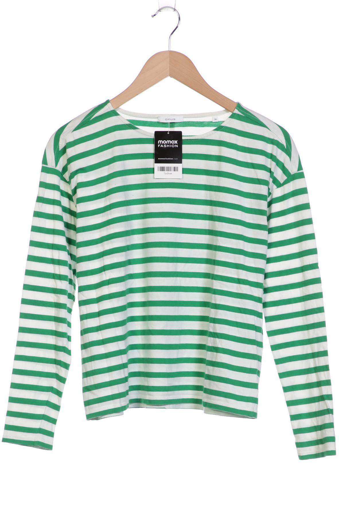 

Opus Damen Langarmshirt, grün, Gr. 36