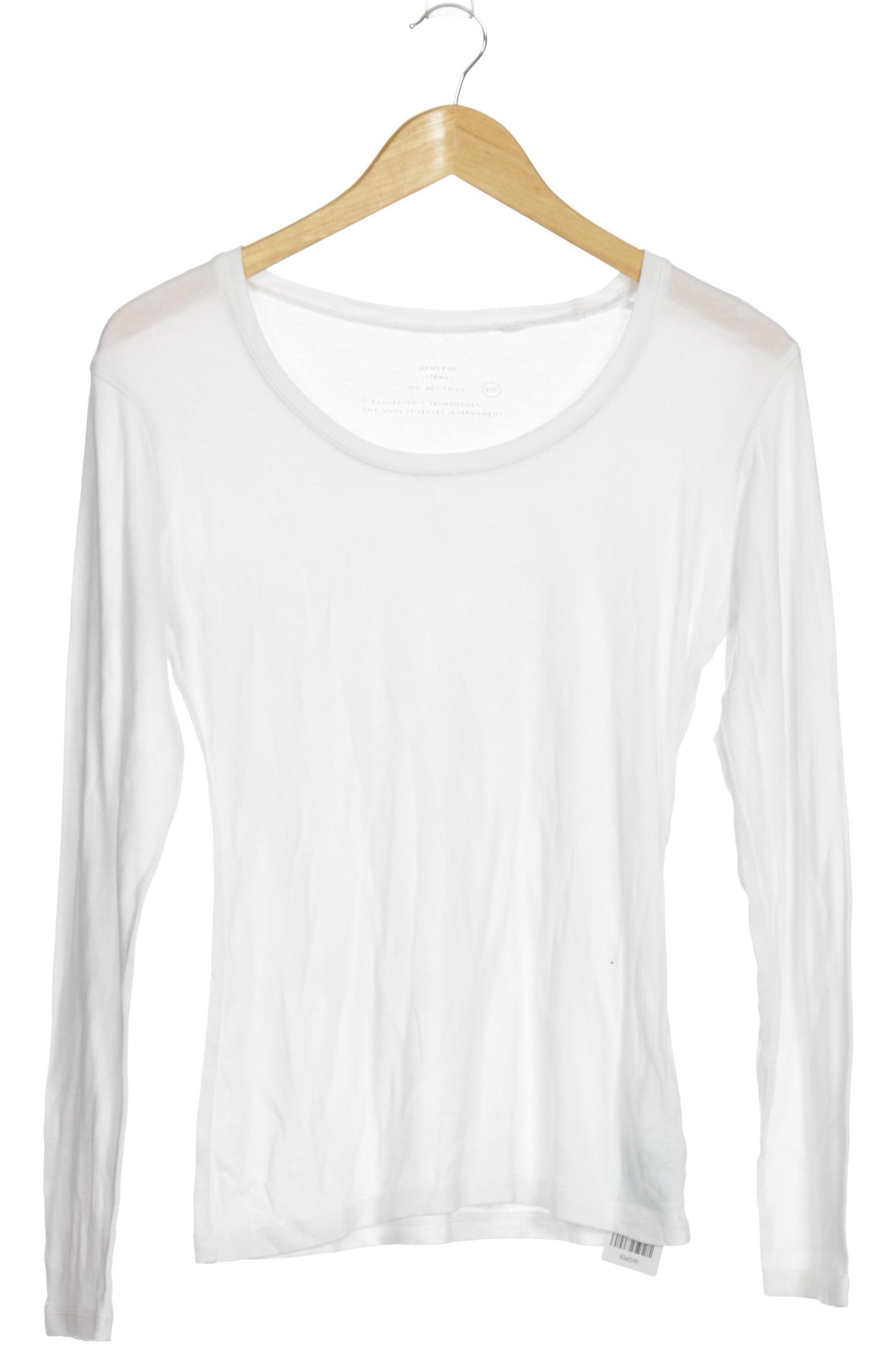 

Opus Damen Langarmshirt, weiß, Gr. 42