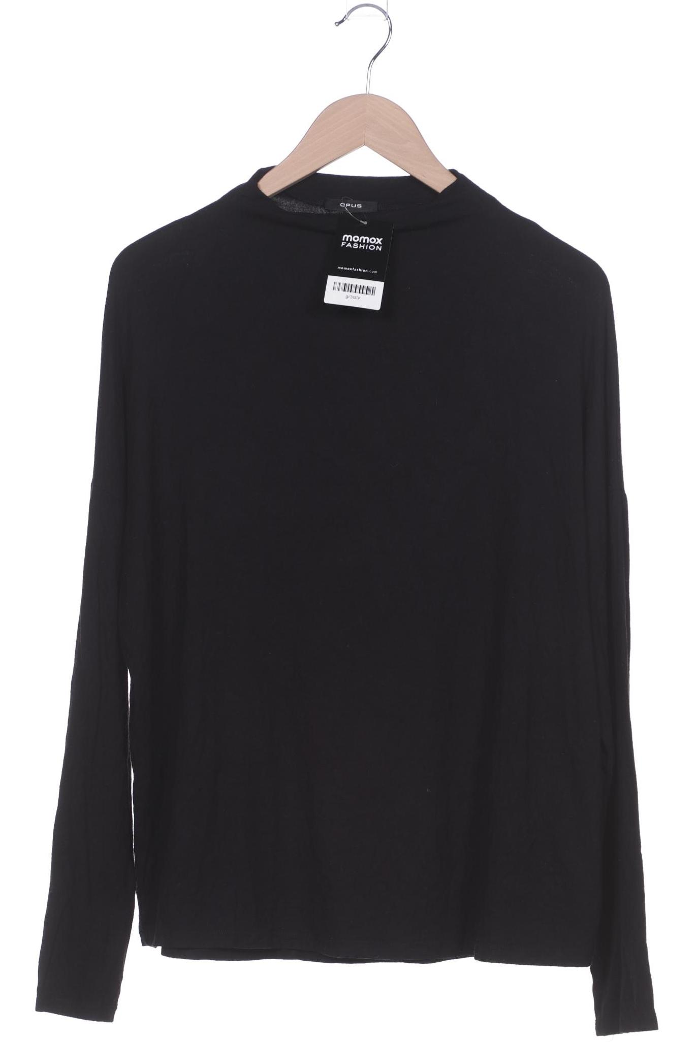 

Opus Damen Langarmshirt, schwarz, Gr. 40