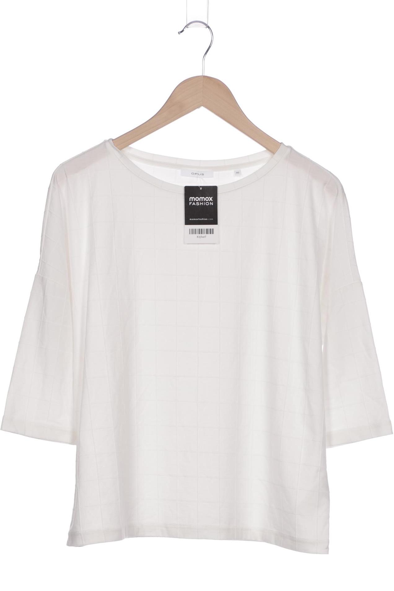 

Opus Damen Langarmshirt, cremeweiß, Gr. 40