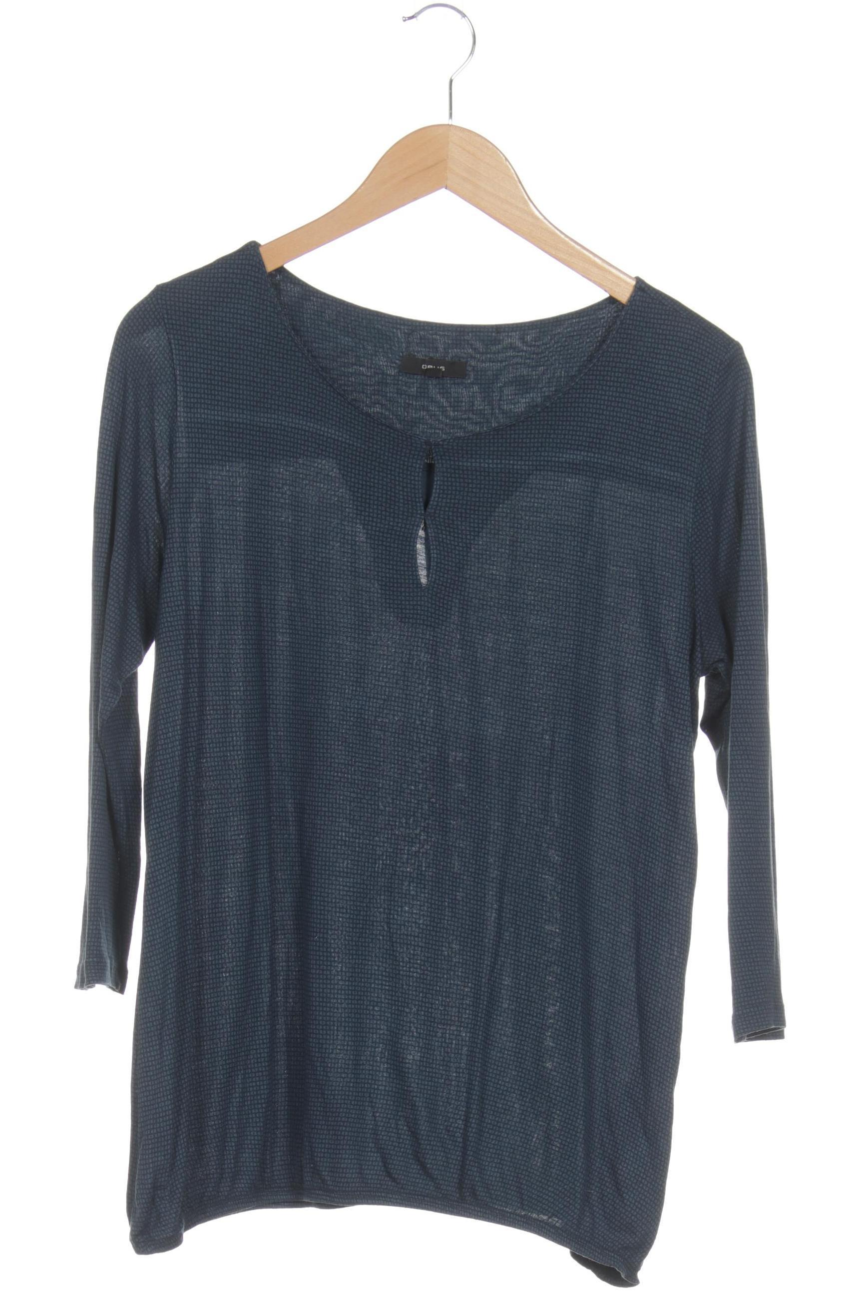 

Opus Damen Langarmshirt, blau, Gr. 38
