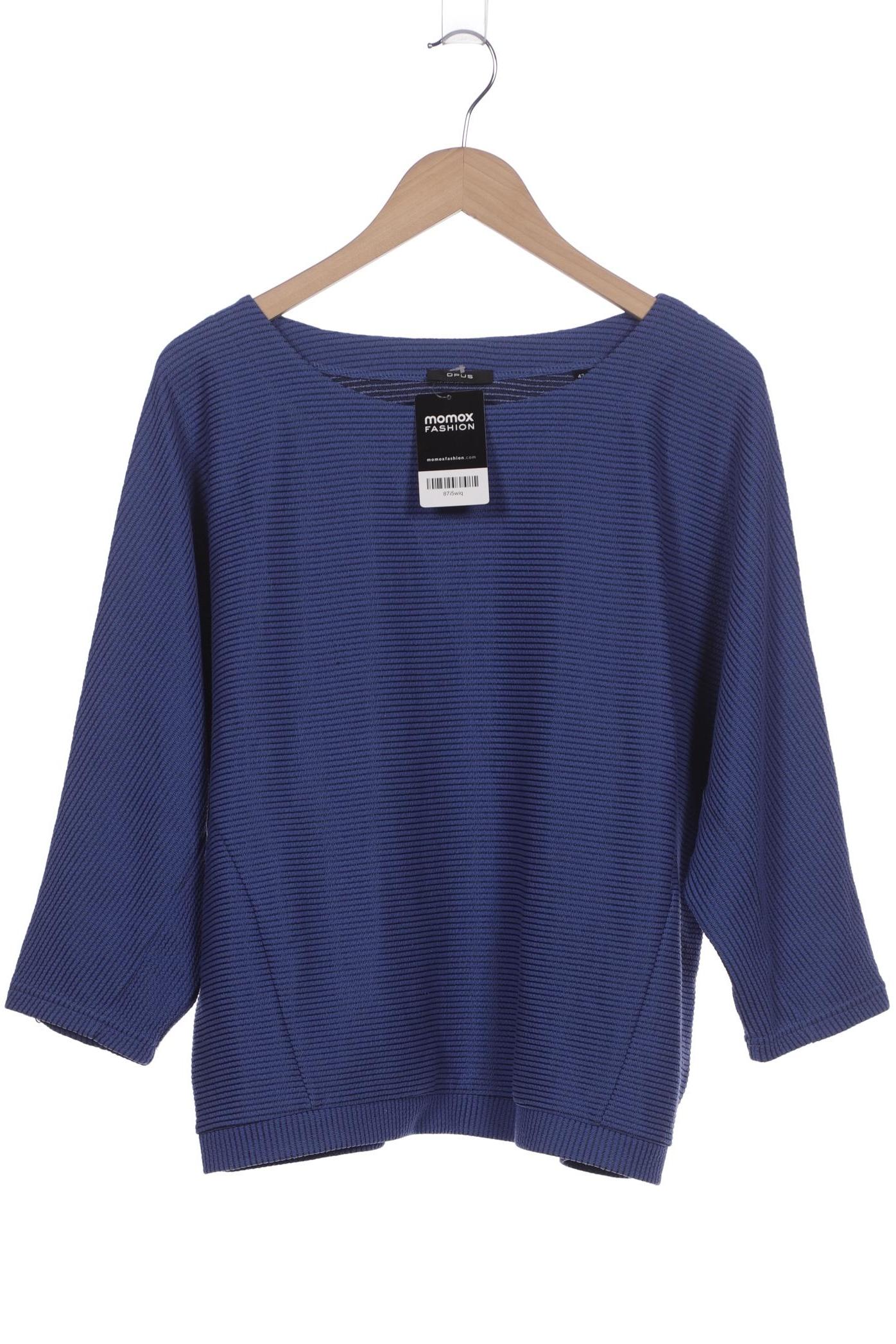 

Opus Damen Langarmshirt, blau, Gr. 42