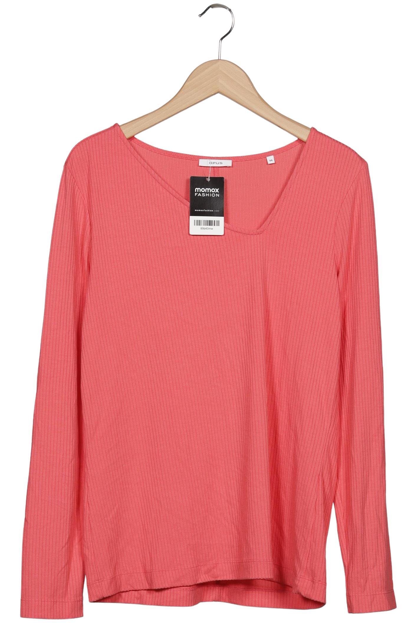 

Opus Damen Langarmshirt, pink, Gr. 44
