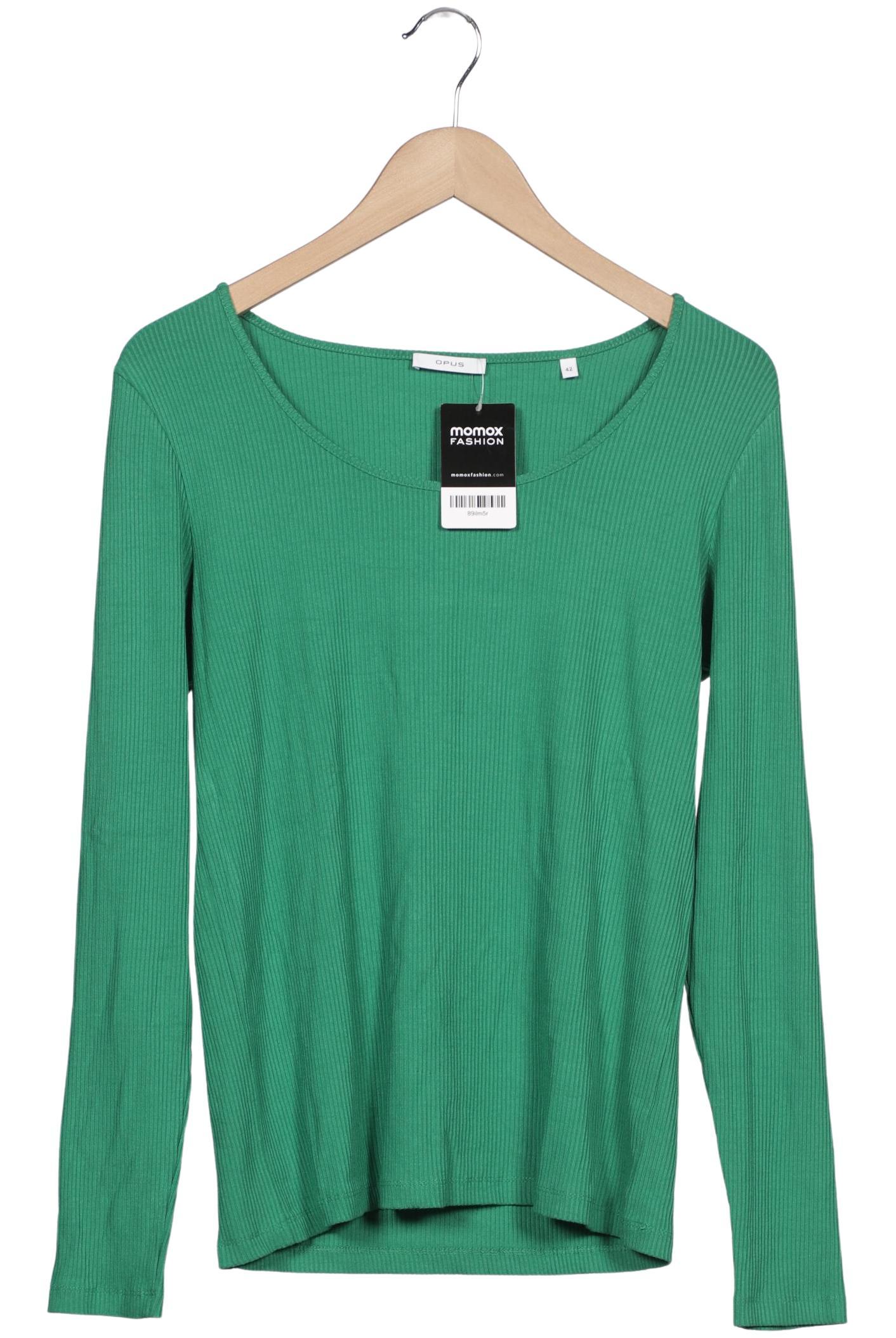 

Opus Damen Langarmshirt, grün, Gr. 42