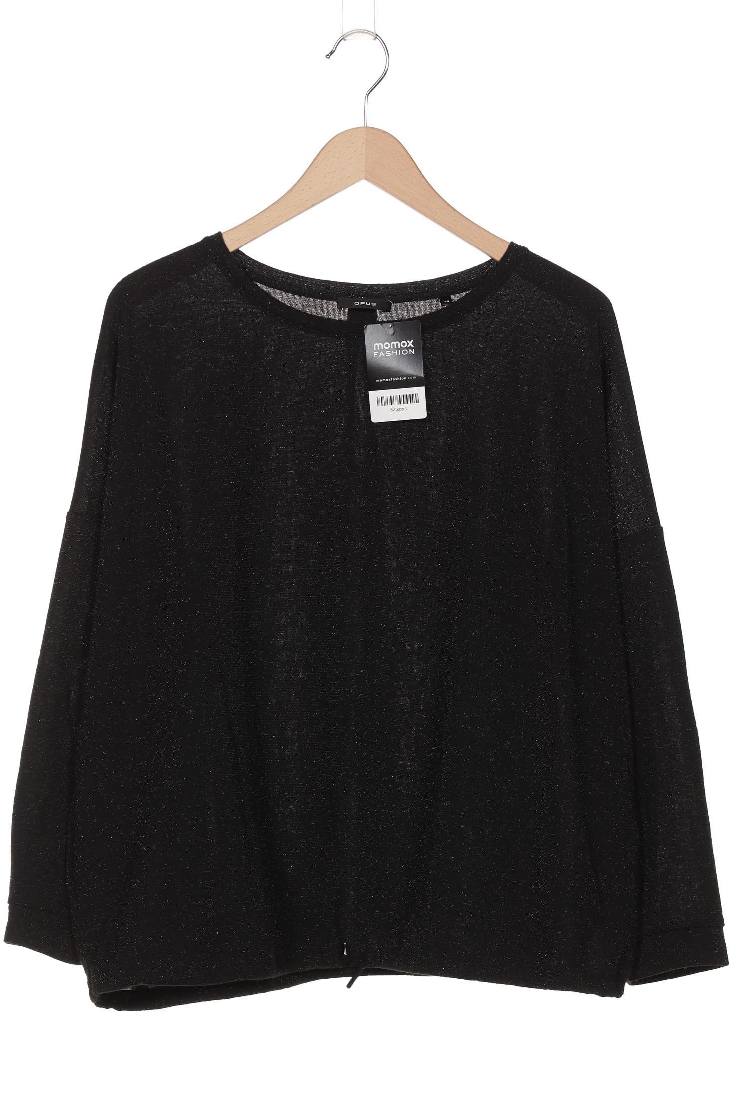

Opus Damen Langarmshirt, schwarz, Gr. 44