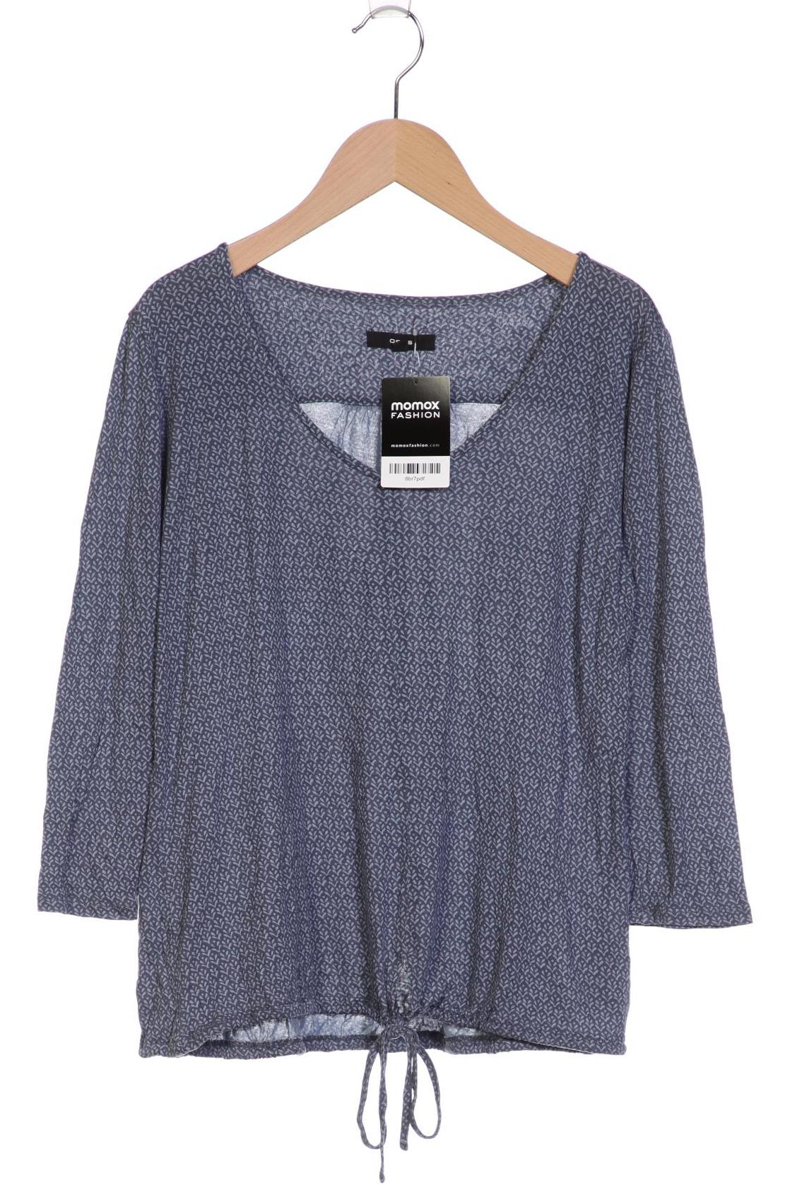 

Opus Damen Langarmshirt, grau, Gr. 36