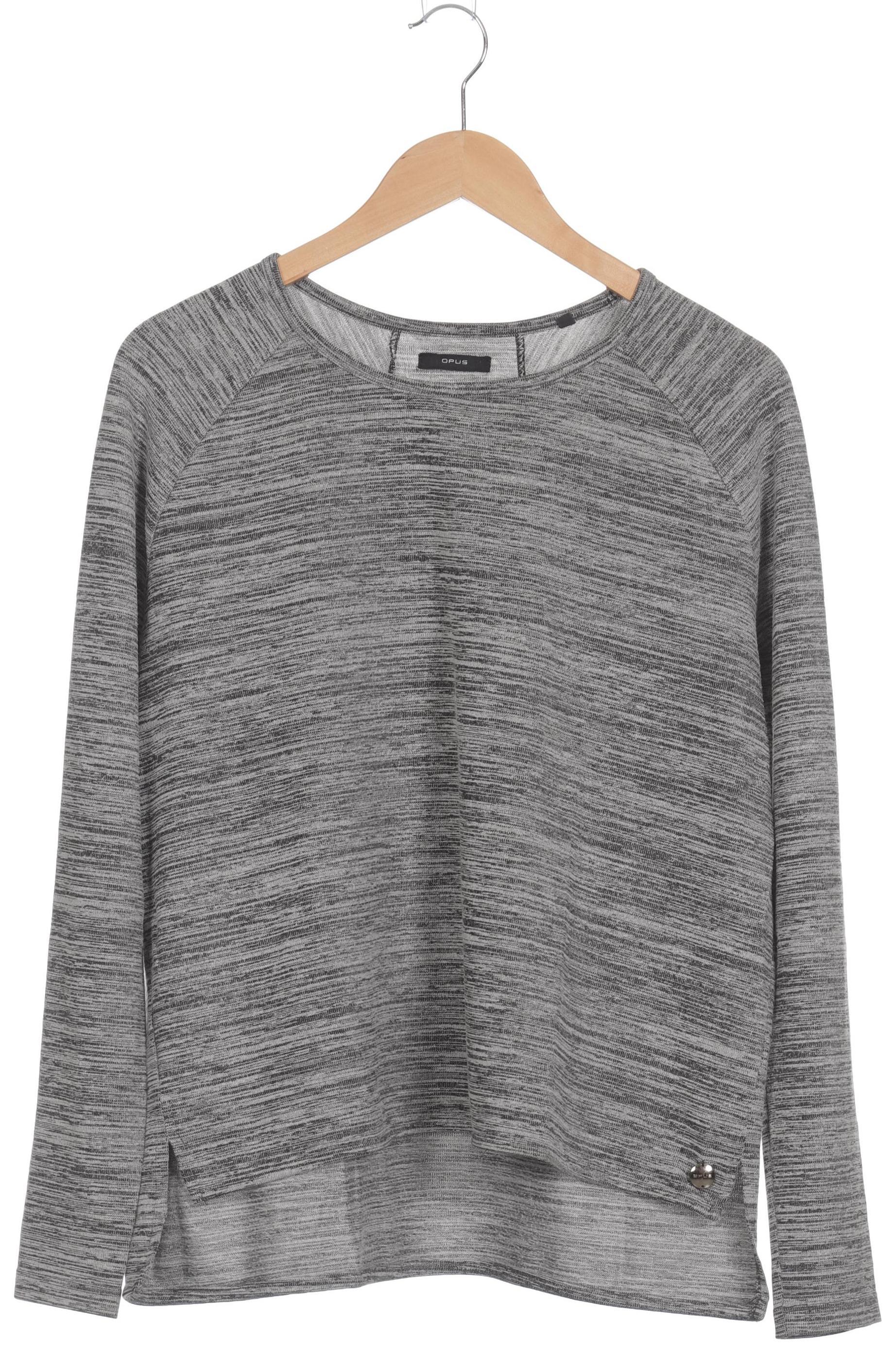 

Opus Damen Langarmshirt, grau, Gr. 38