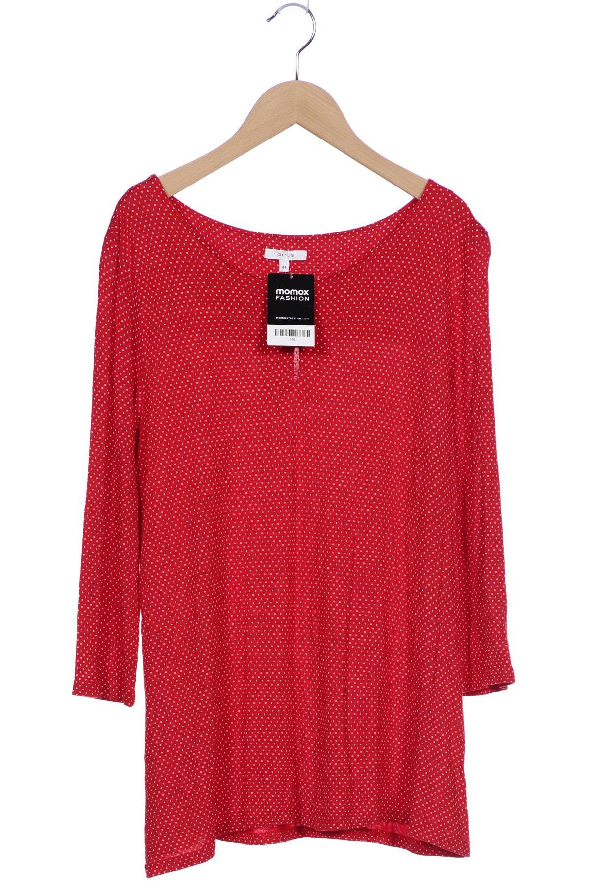 

Opus Damen Langarmshirt, rot, Gr. 44