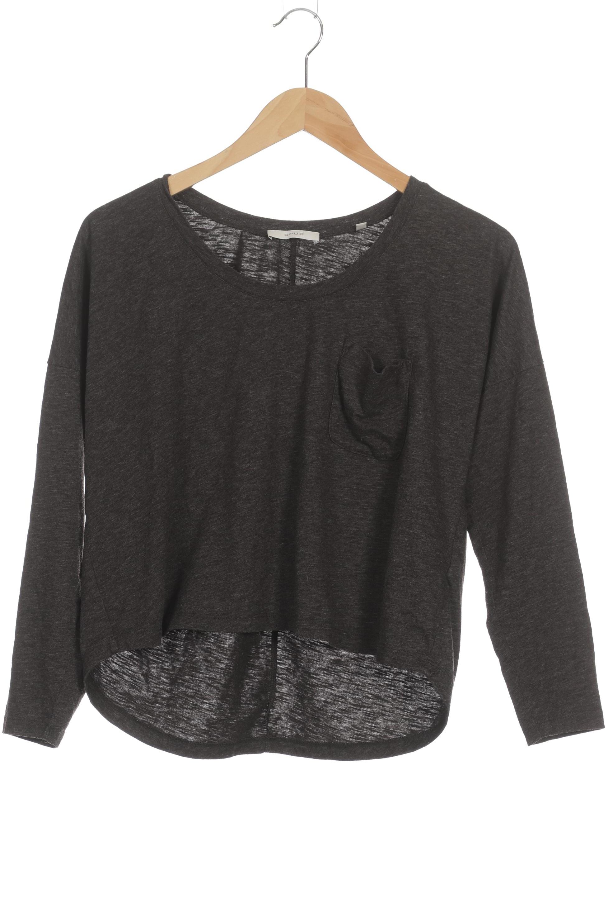 

Opus Damen Langarmshirt, grau, Gr. 38