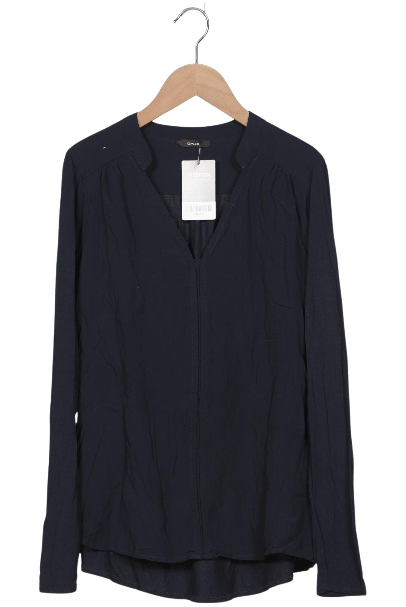 

Opus Damen Langarmshirt, marineblau, Gr. 38