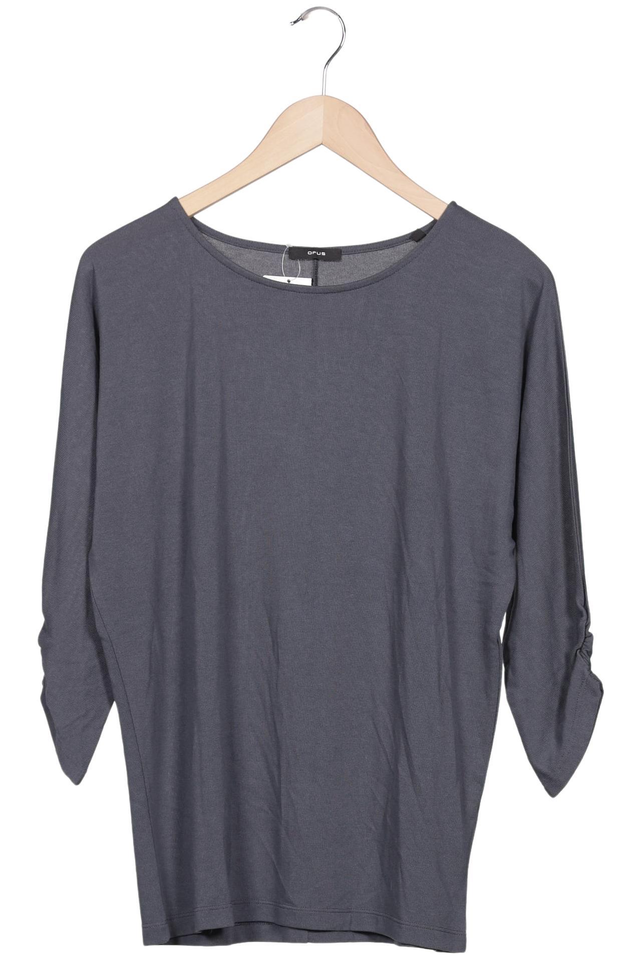 

Opus Damen Langarmshirt, grau, Gr. 38