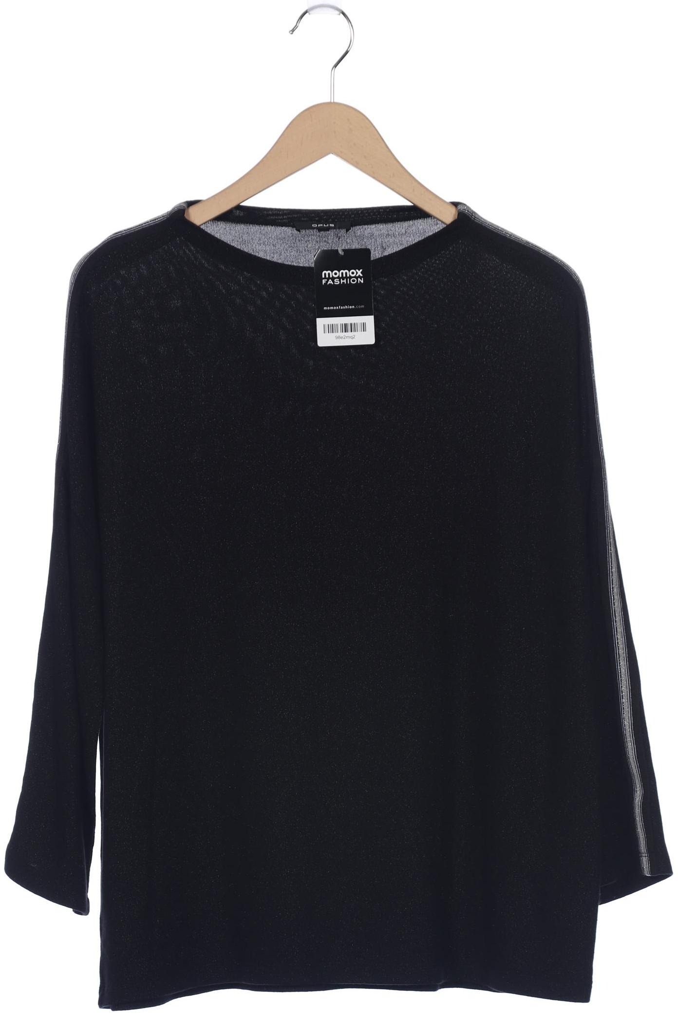 

Opus Damen Langarmshirt, schwarz, Gr. 42