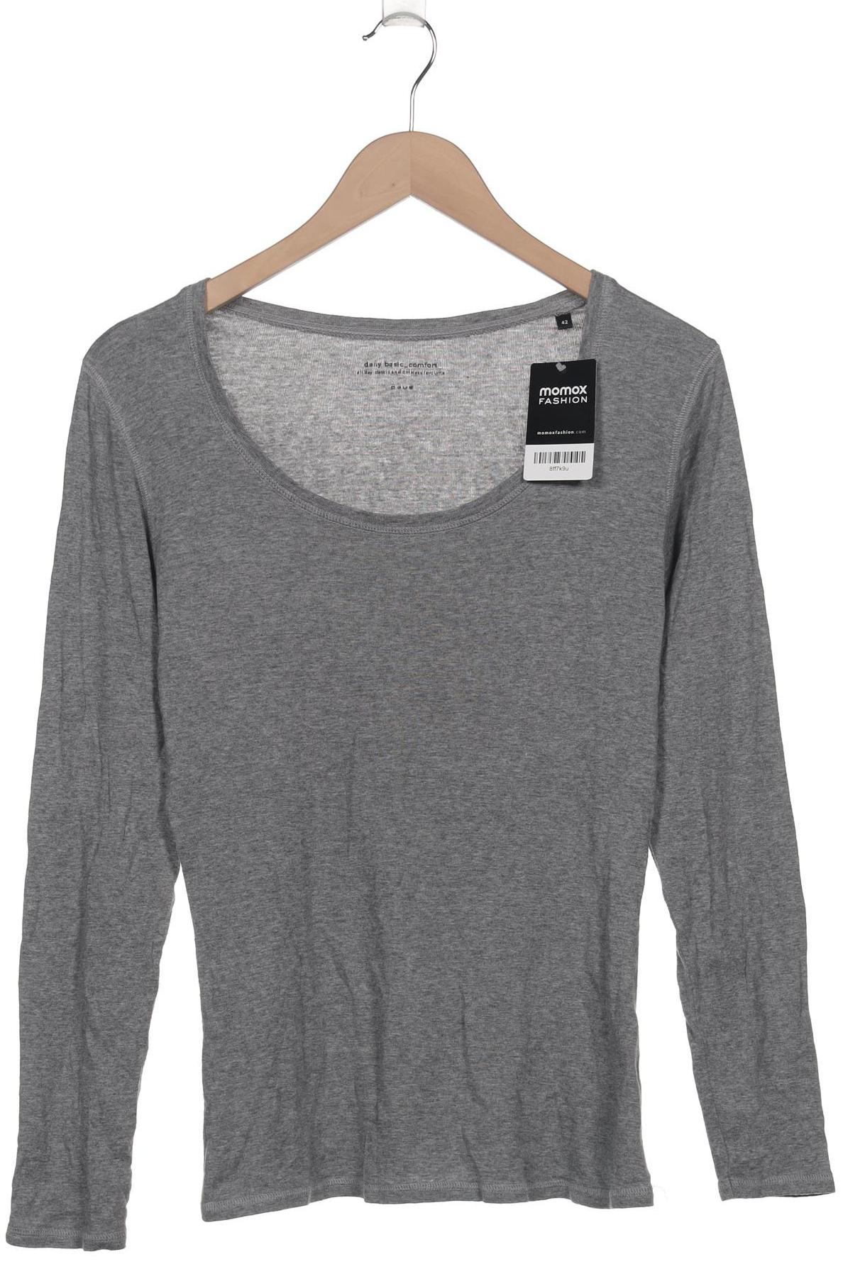 

Opus Damen Langarmshirt, grau, Gr. 42