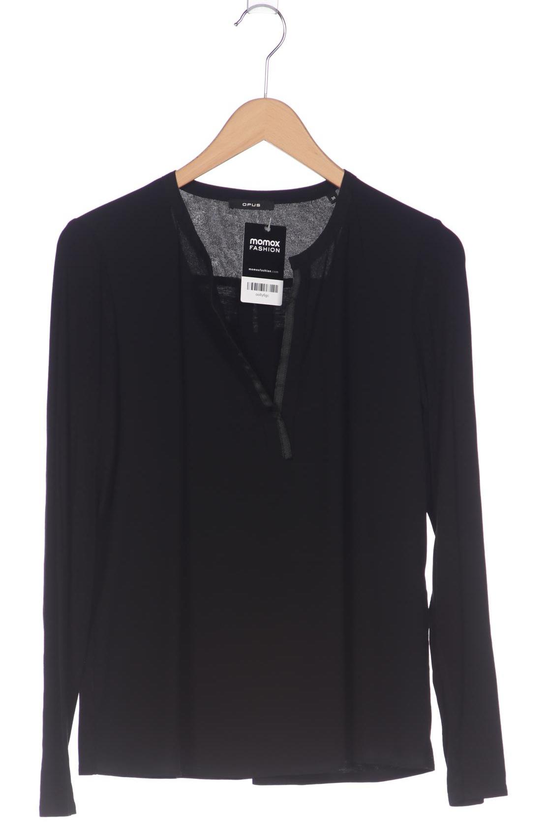 

Opus Damen Langarmshirt, schwarz, Gr. 38