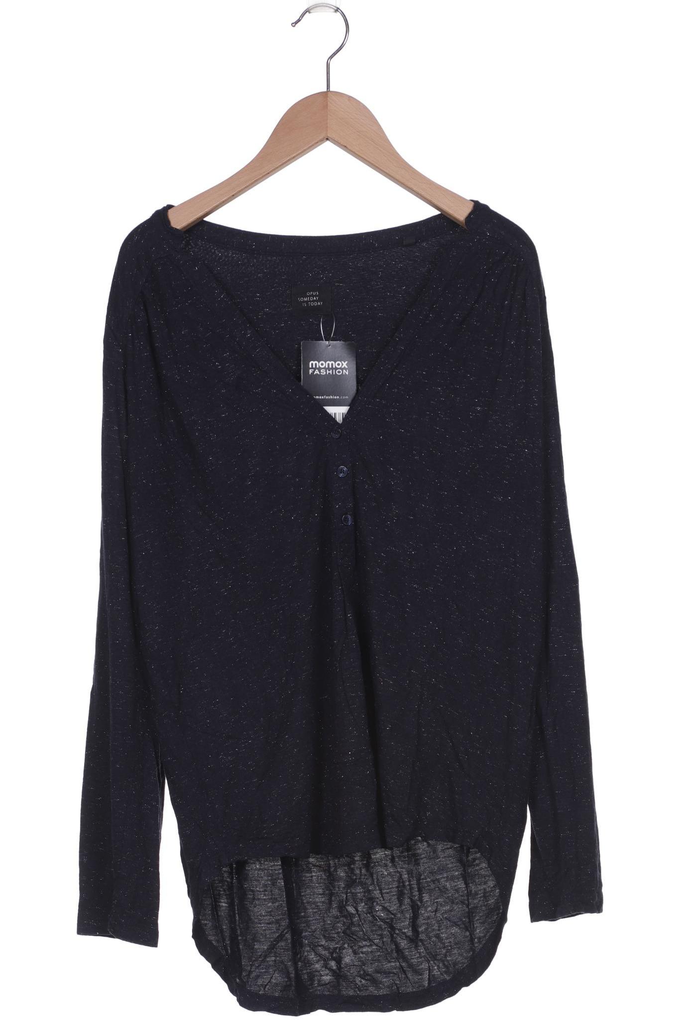 

Opus Damen Langarmshirt, marineblau, Gr. 36