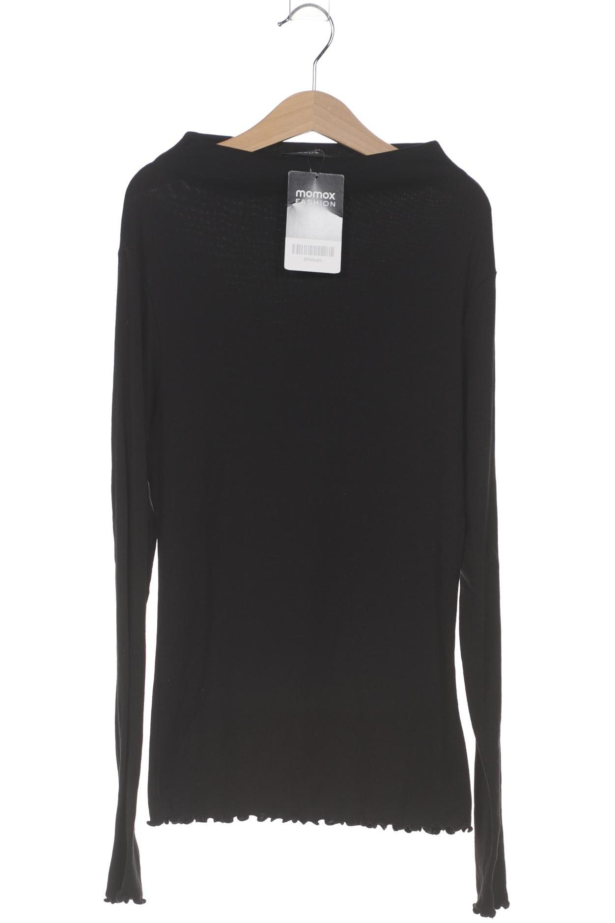 

Opus Damen Langarmshirt, schwarz, Gr. 36