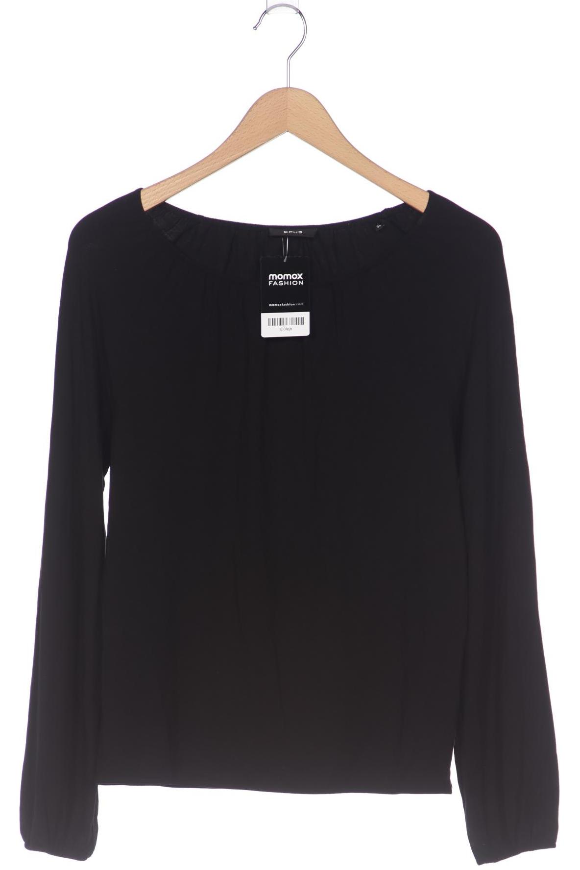 

Opus Damen Langarmshirt, schwarz, Gr. 36