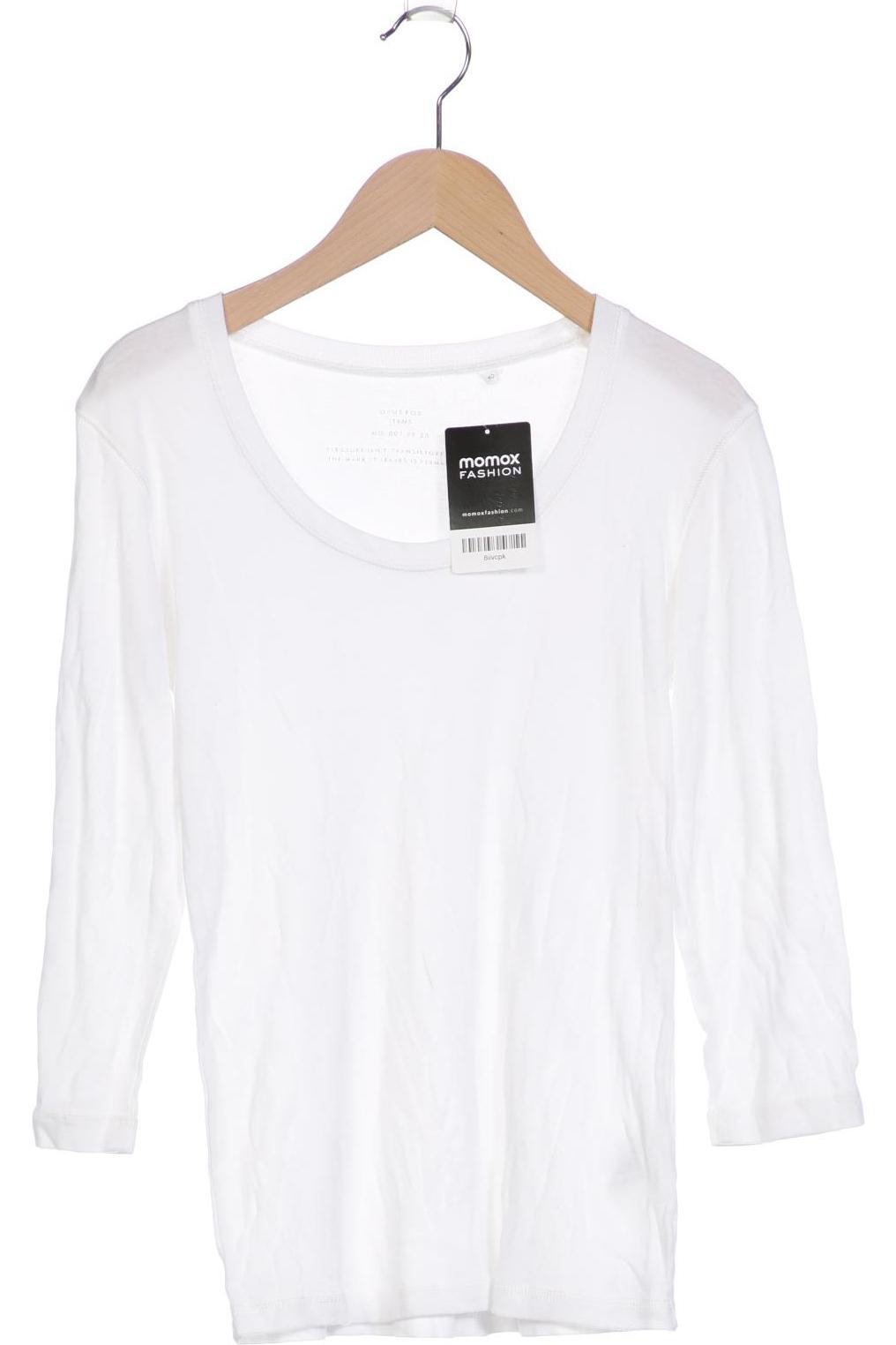 

Opus Damen Langarmshirt, weiß, Gr. 40