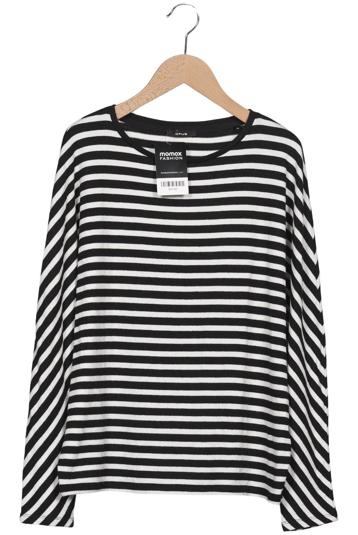 

Opus Damen Langarmshirt, schwarz, Gr. 42