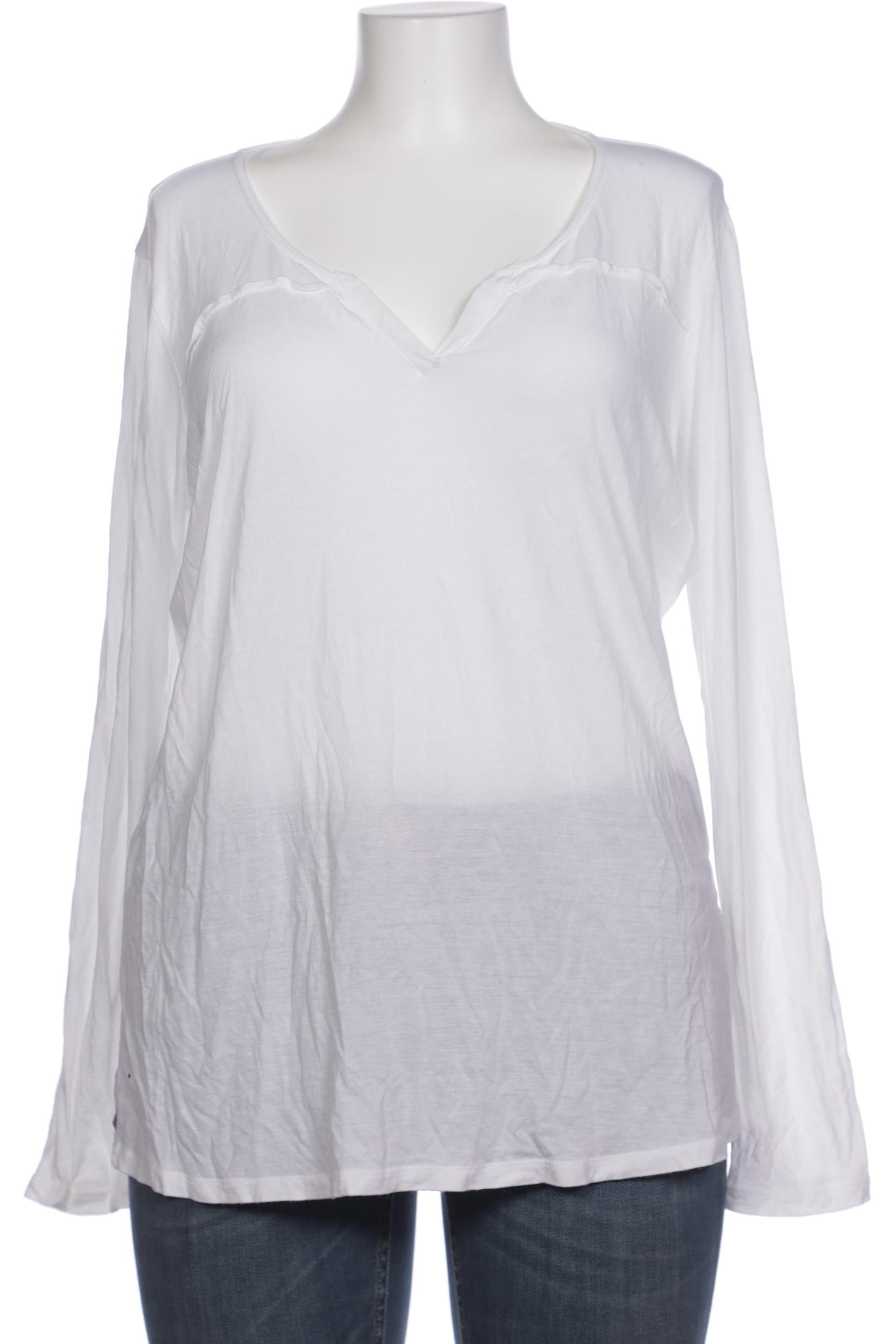 

Opus Damen Langarmshirt, weiß, Gr. 44