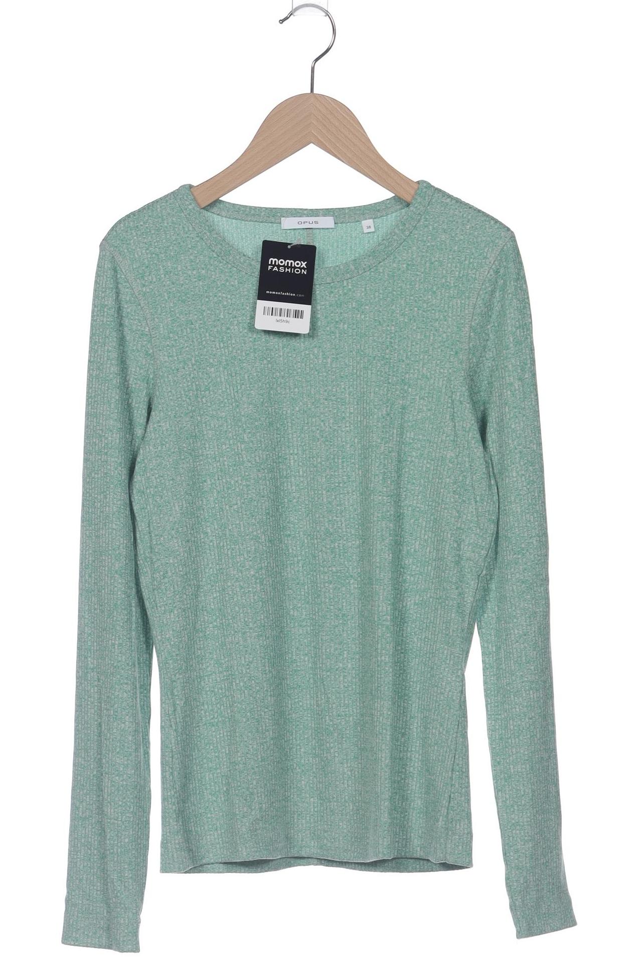 

Opus Damen Langarmshirt, grün, Gr. 38